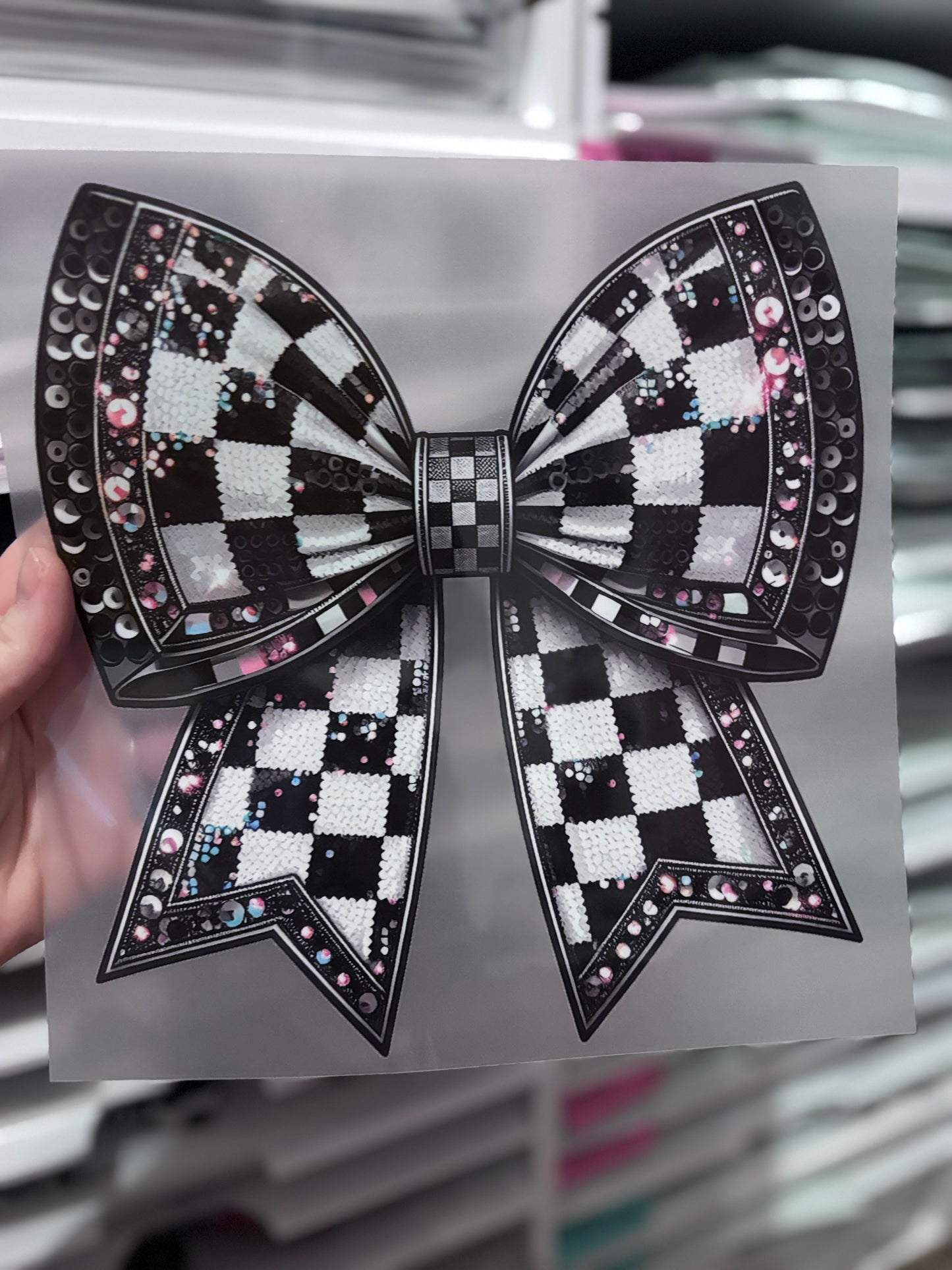 Checkered Bow