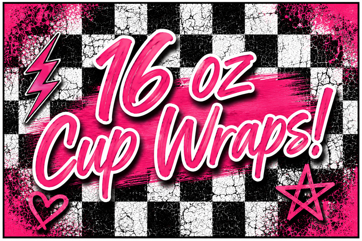 16 oz Uv Dtf Cup Wraps