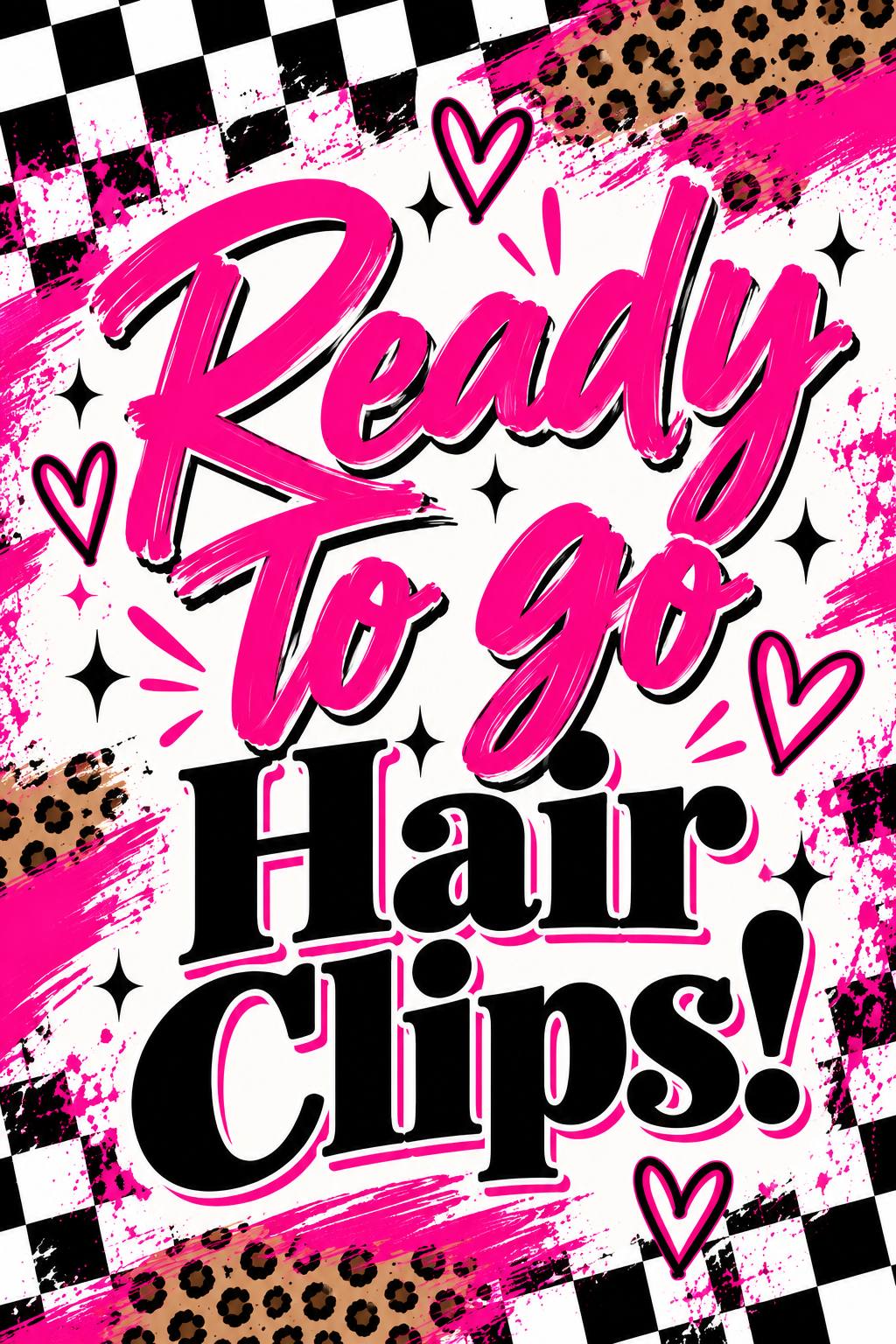 Hair claw clips!