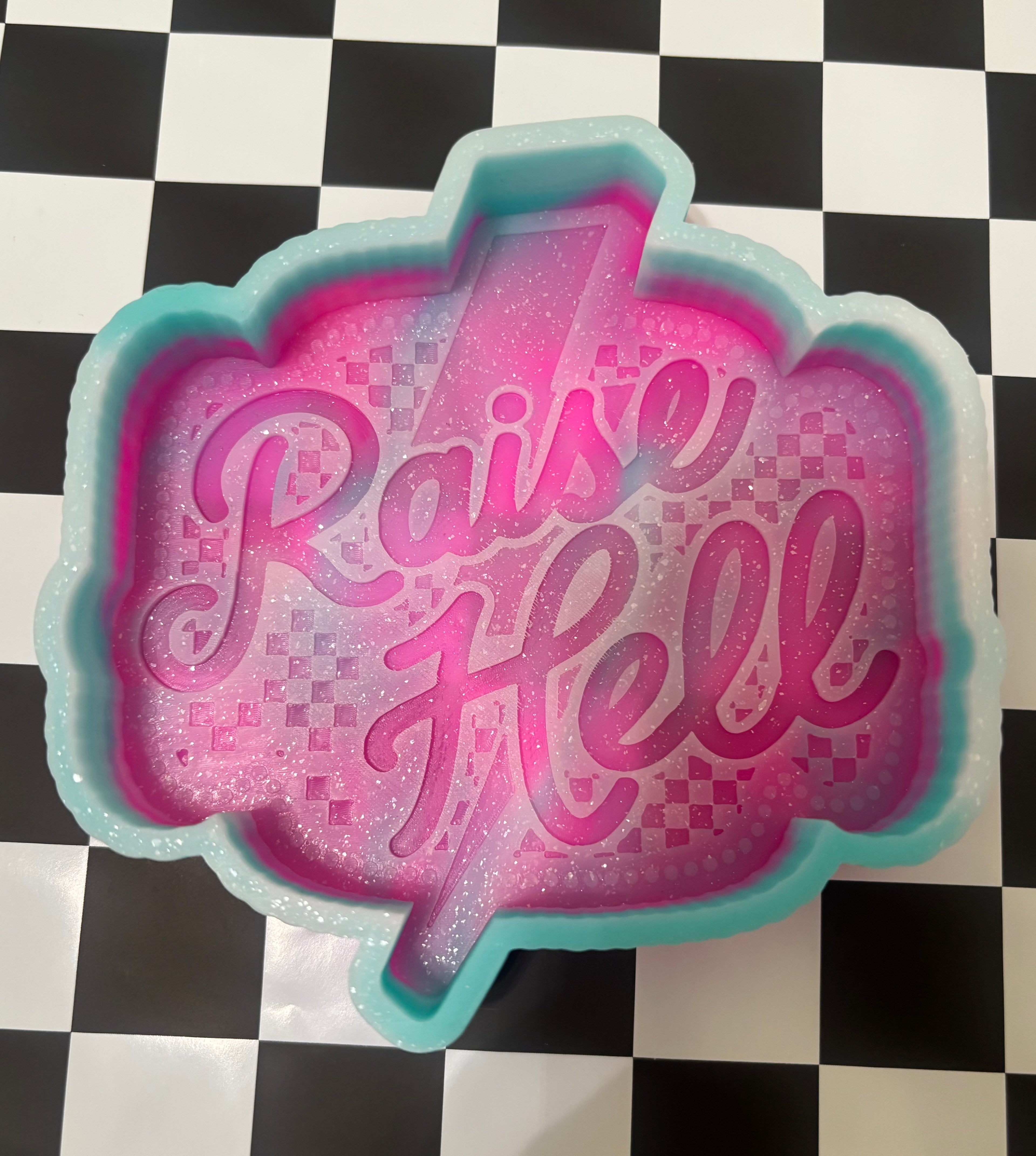 Custom raise hell mold