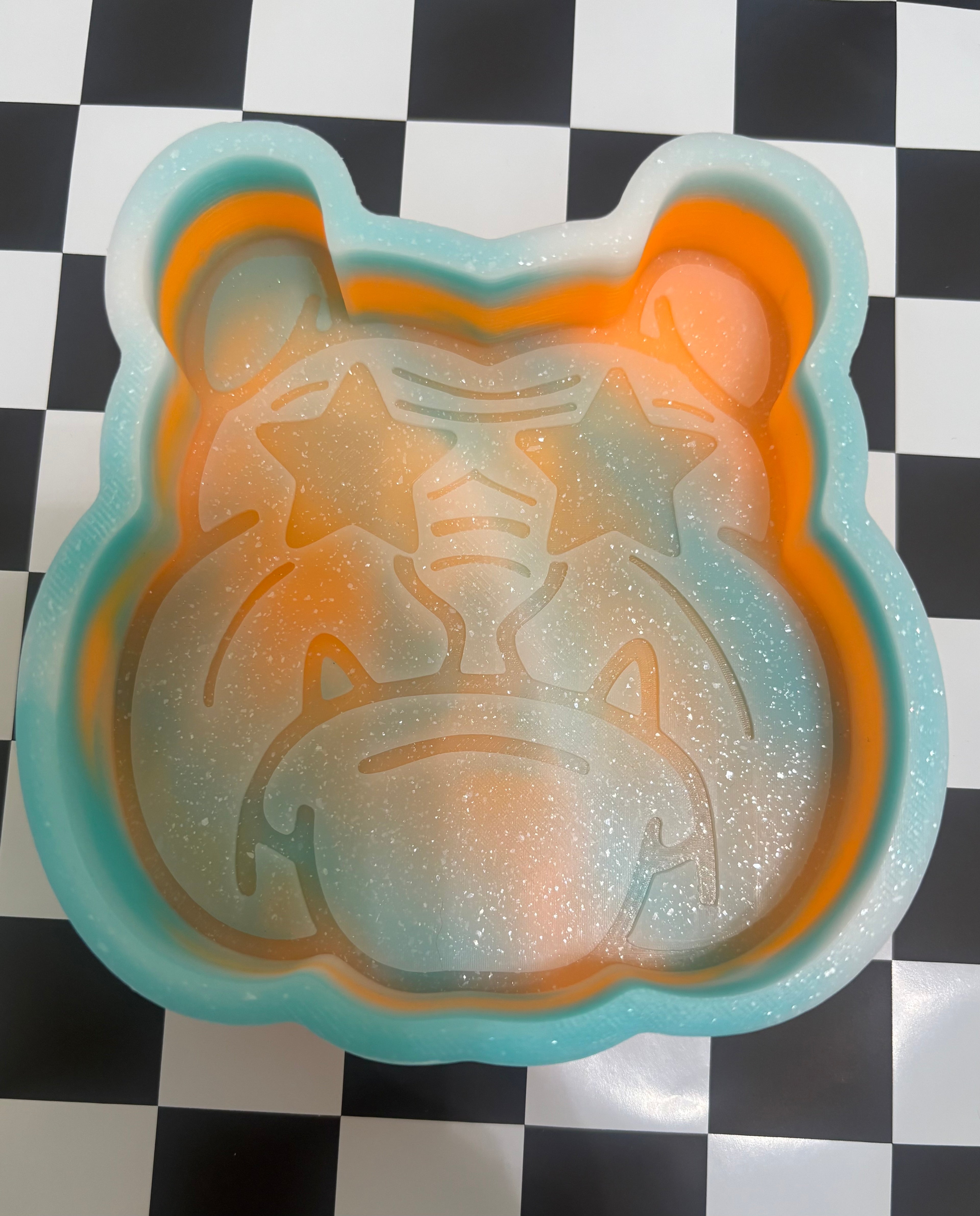 Custom star eye bulldog