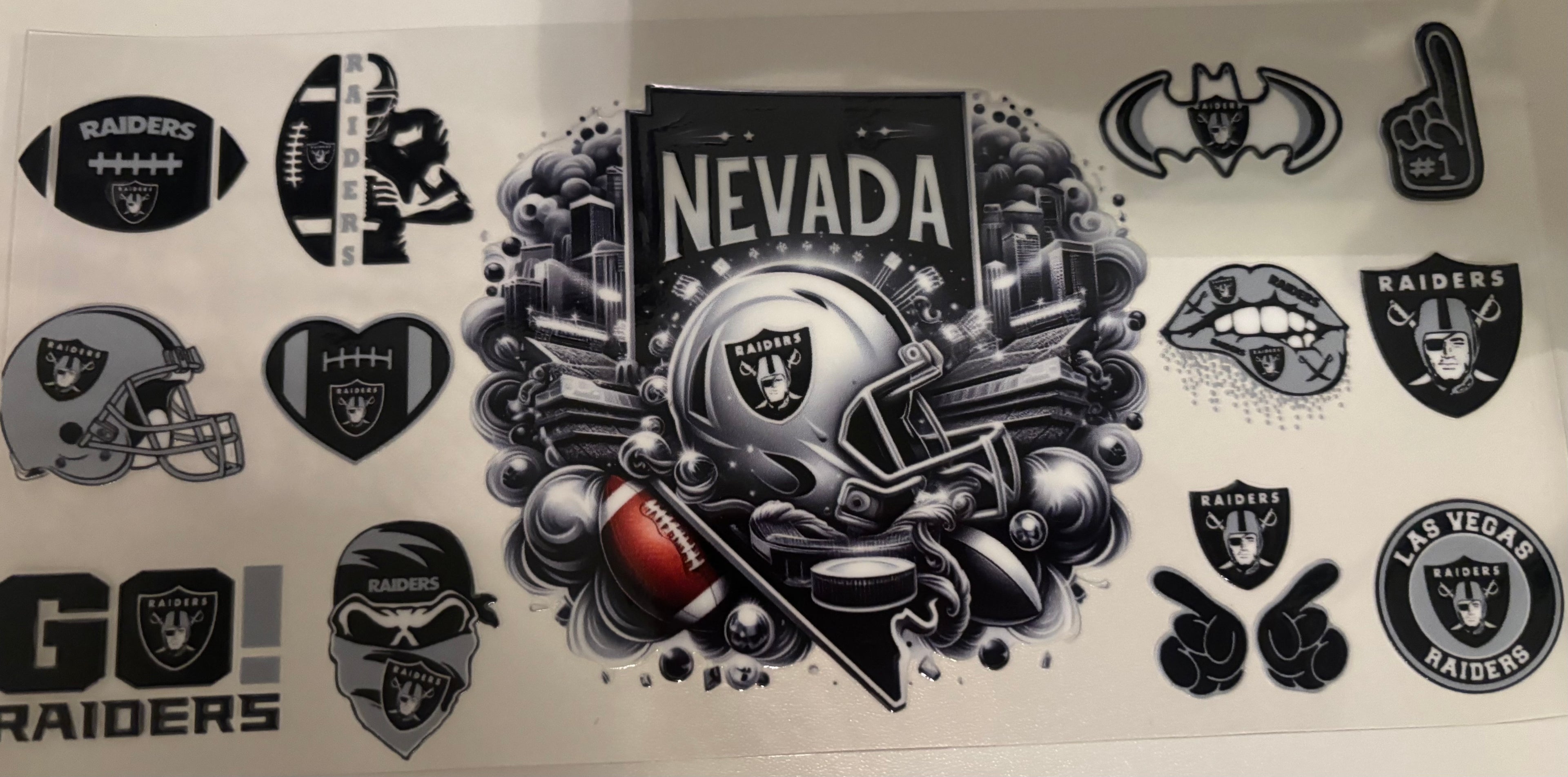 Neveda Raiders 16 oz Cup Wrap
