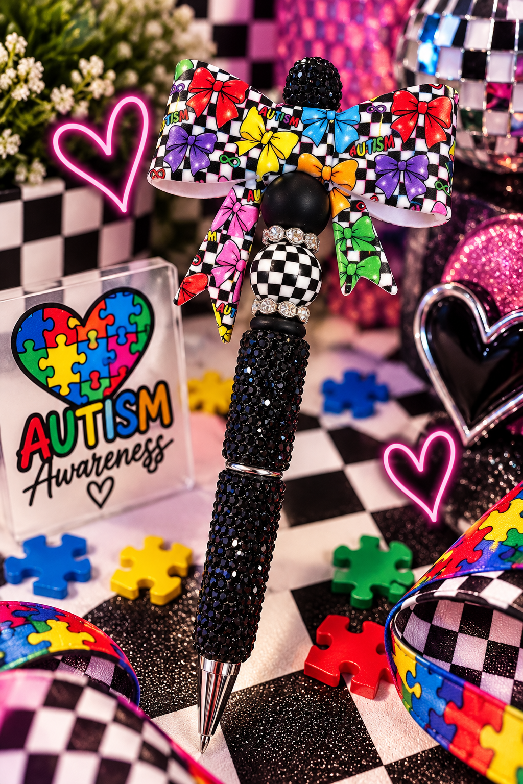 Black autism pen