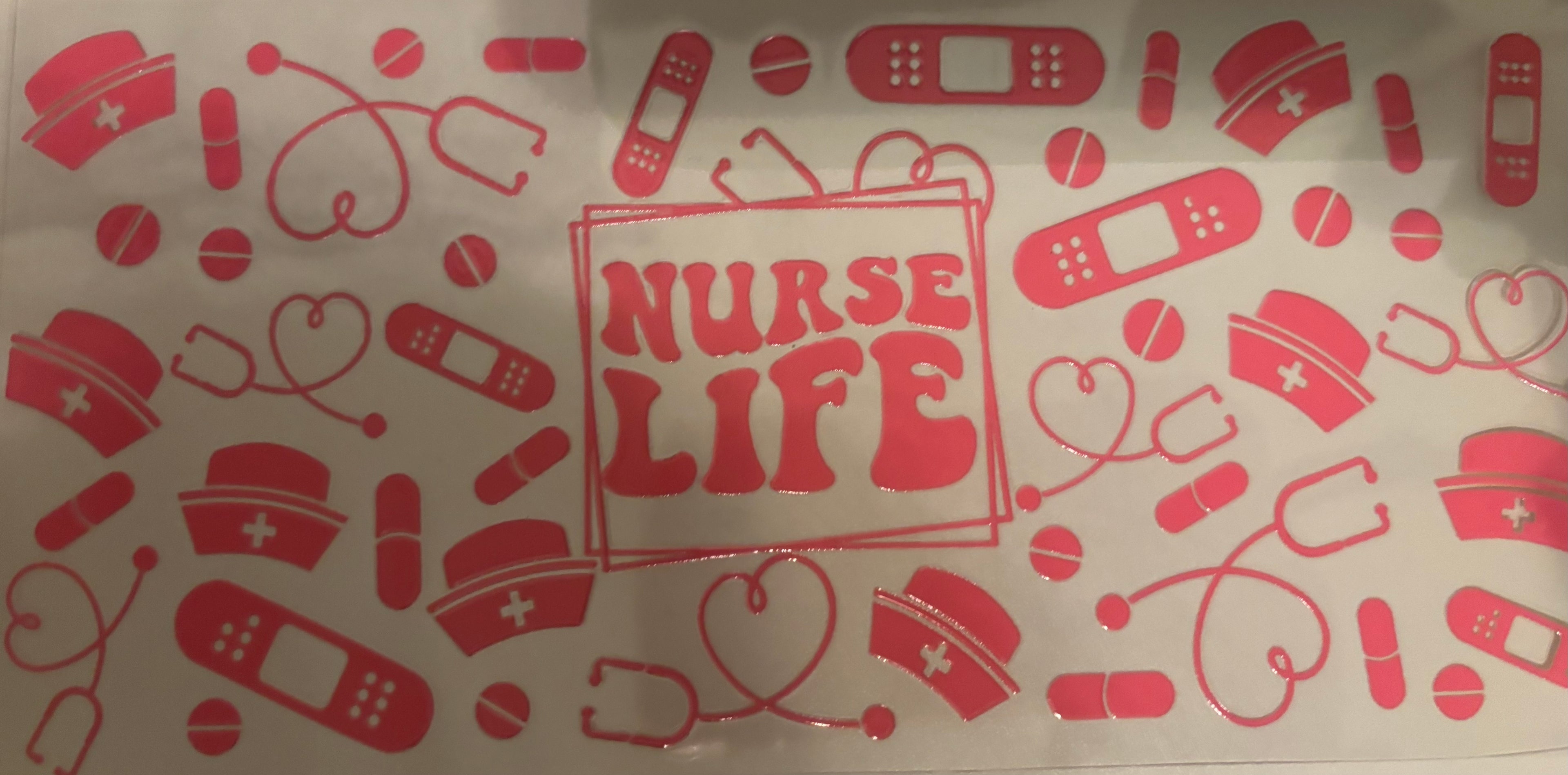 Nurse Life 16oz Cup Wrap