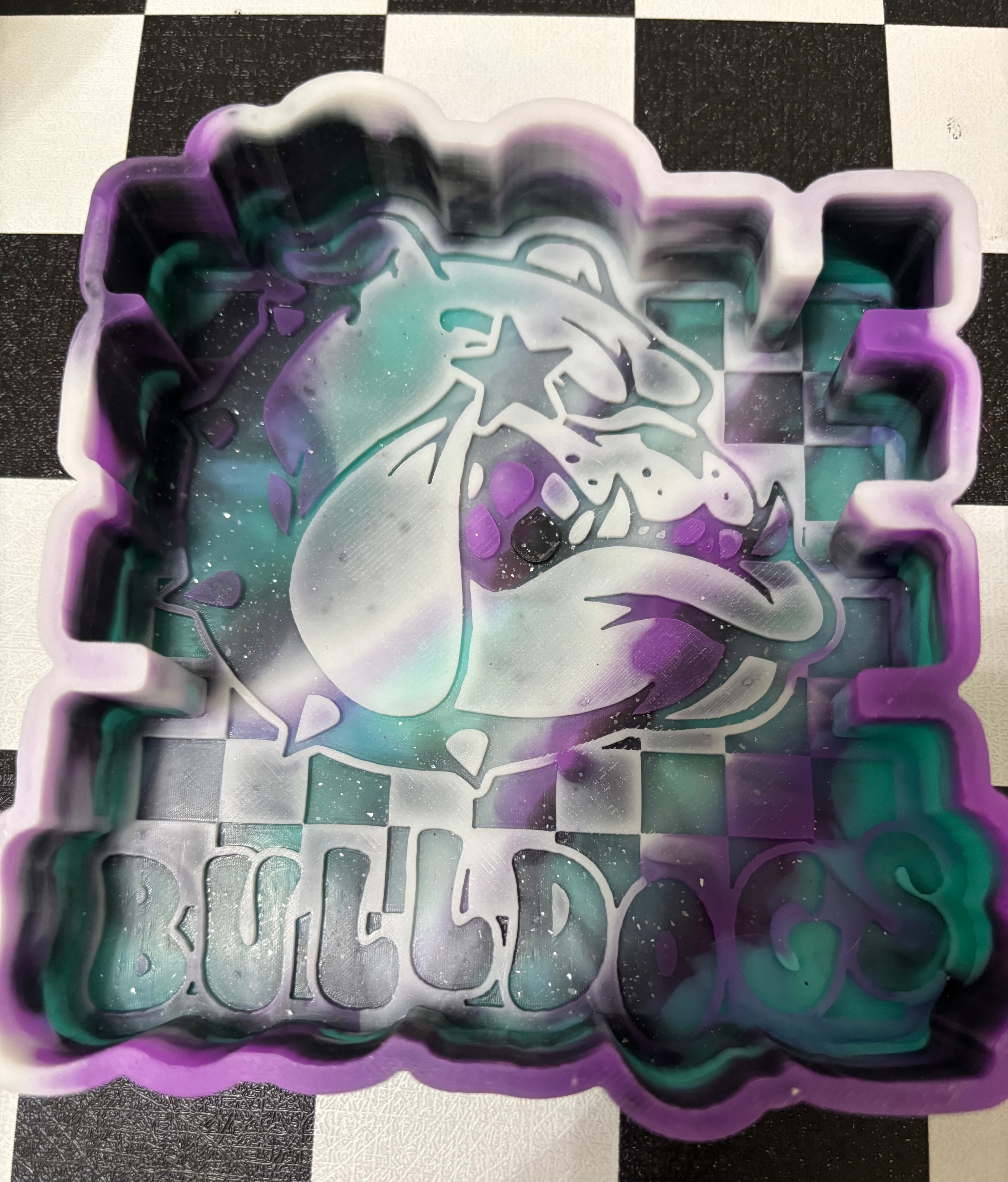 Custom Bulldog Freshie Mold
