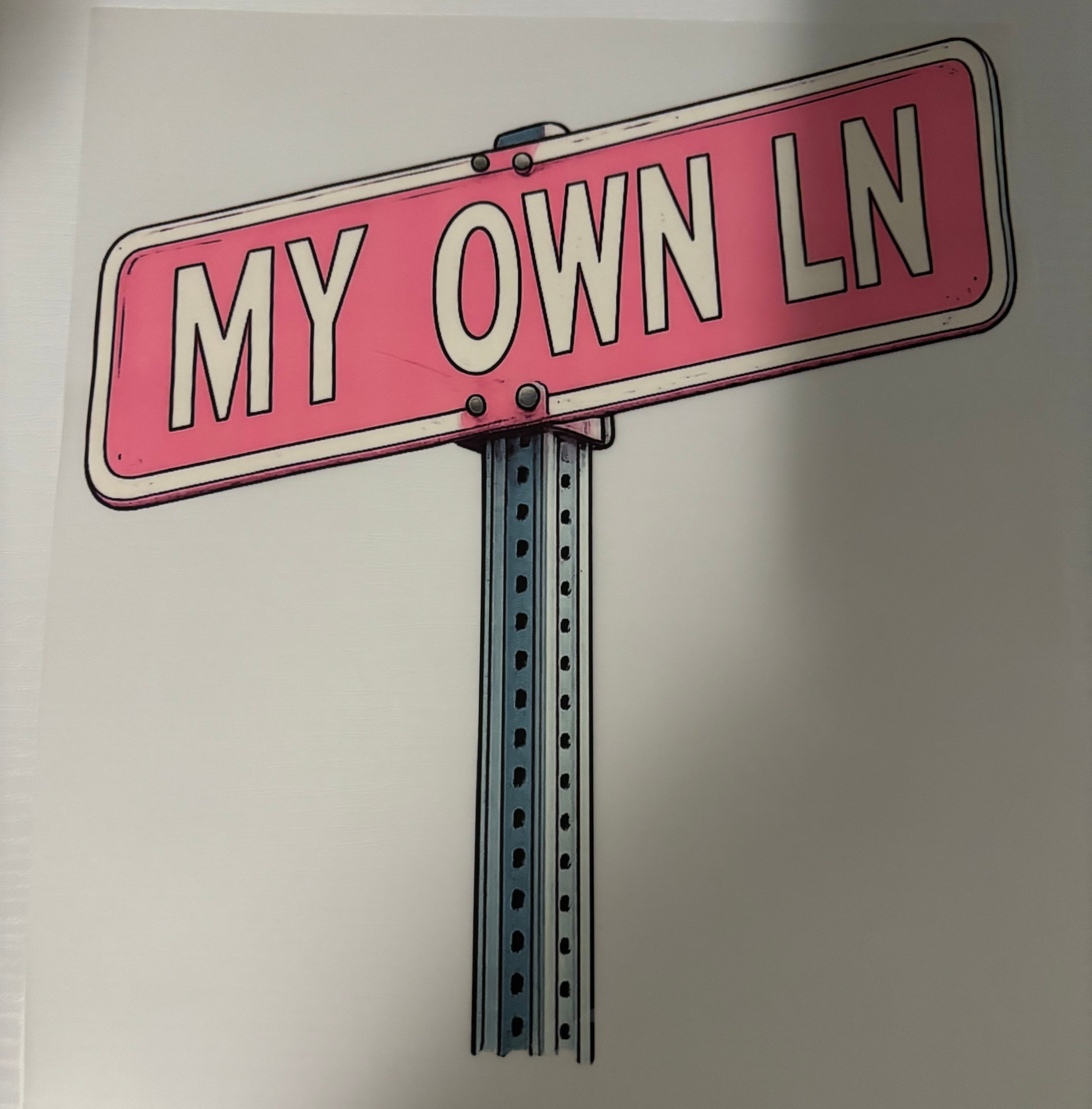 My own lane tee design