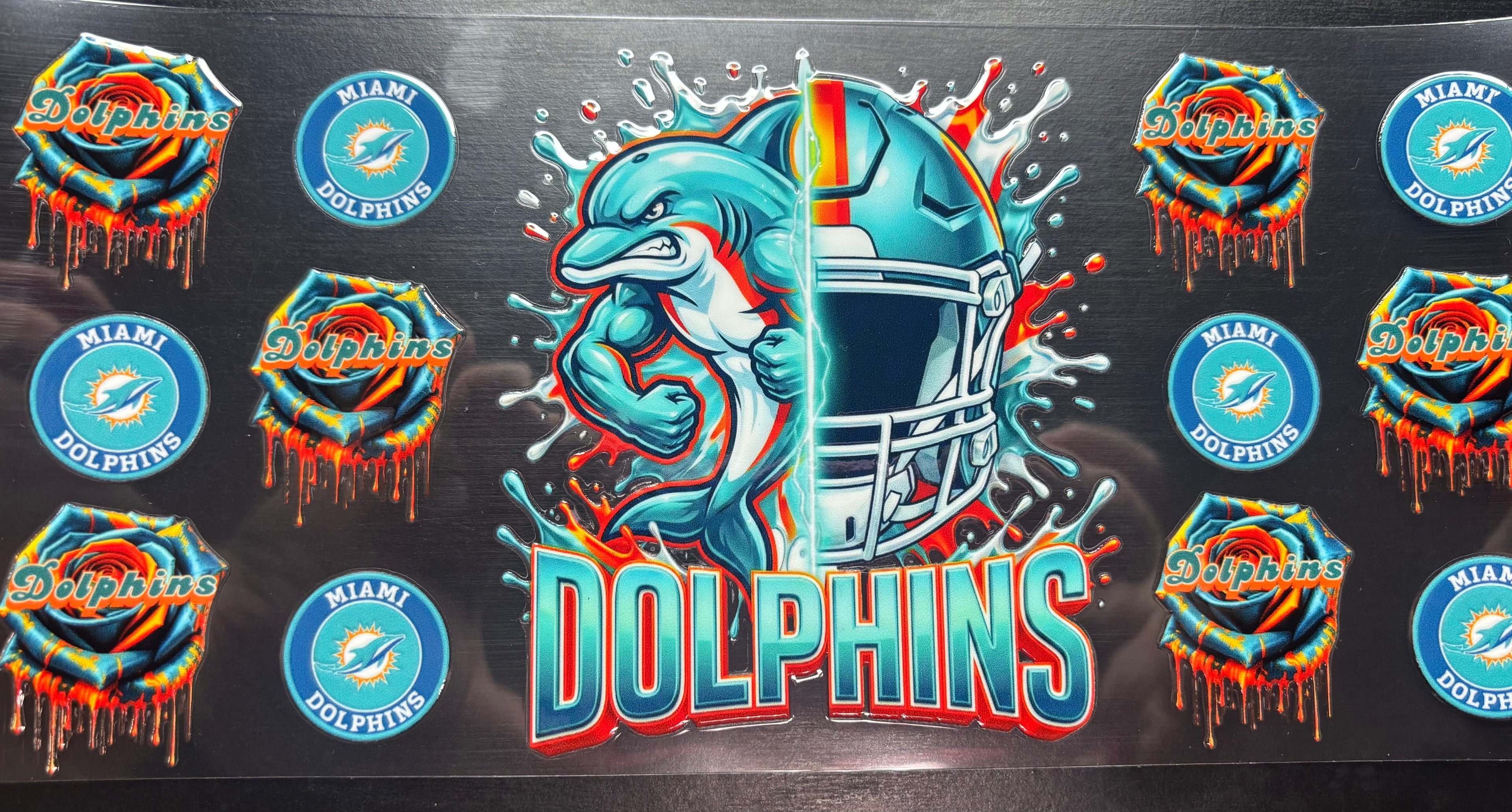 16 Oz Dolphin Head Cup Wrap