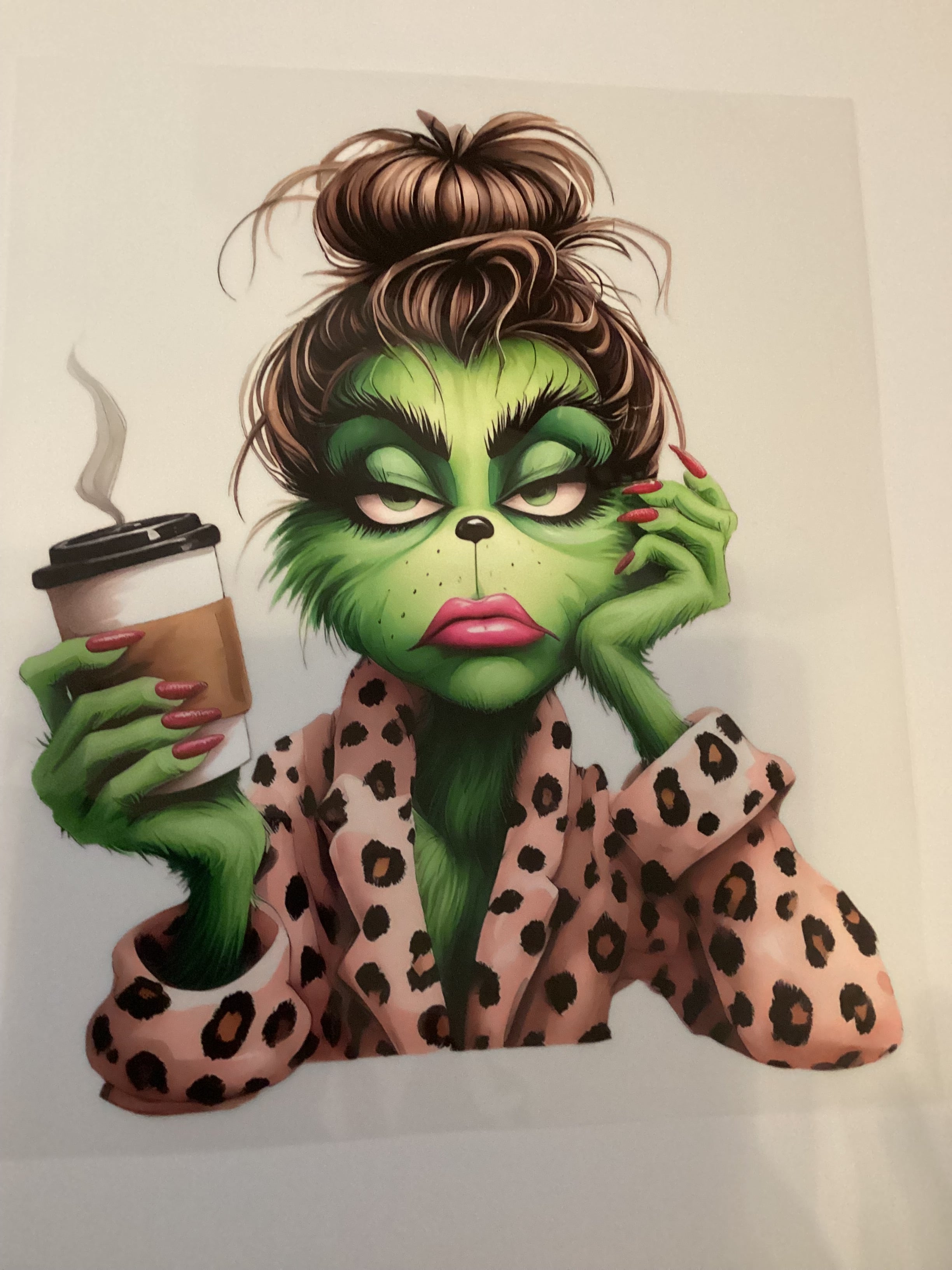 Green coffee Girl