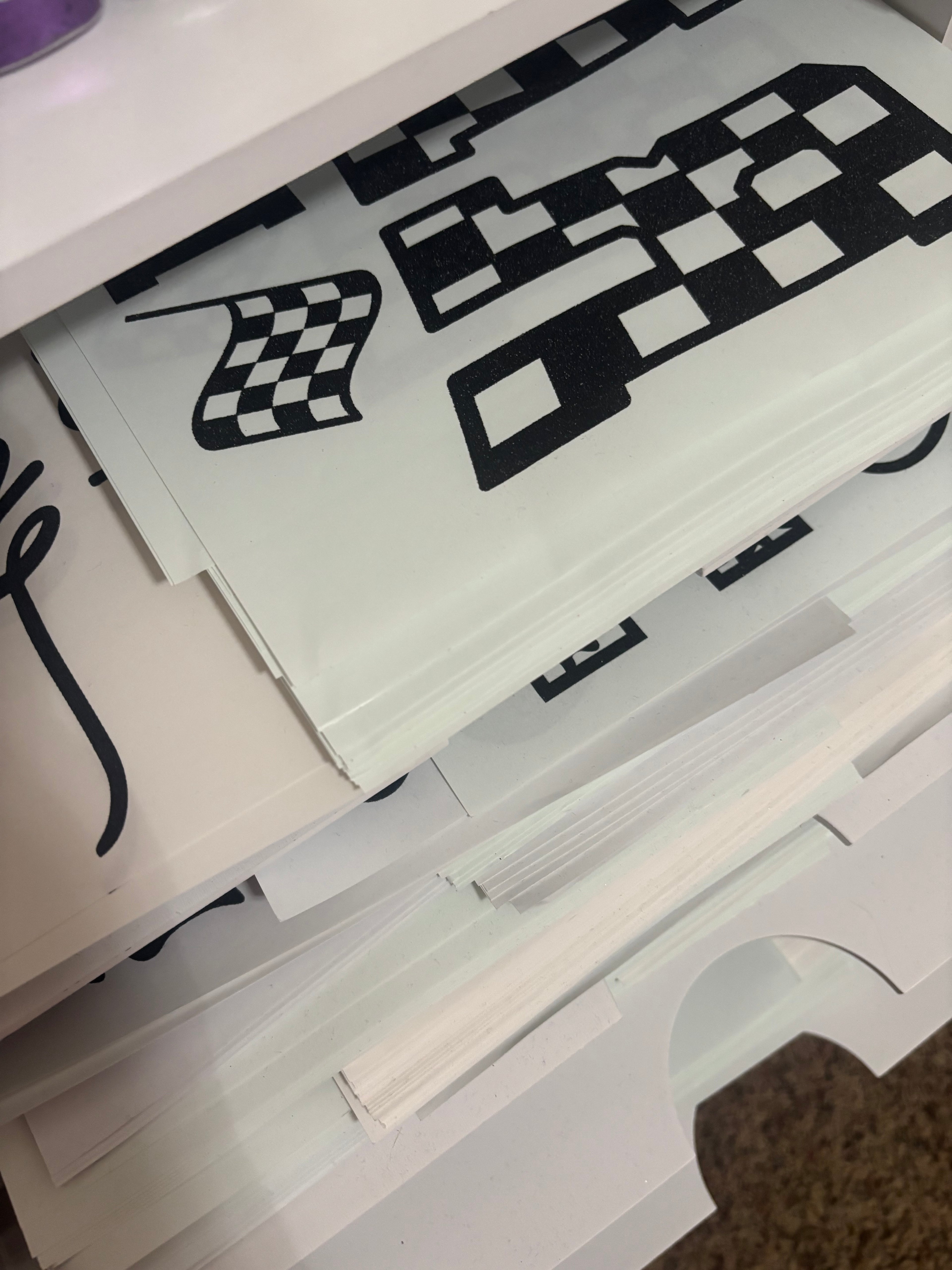 10 mystery single color t shirt transfers