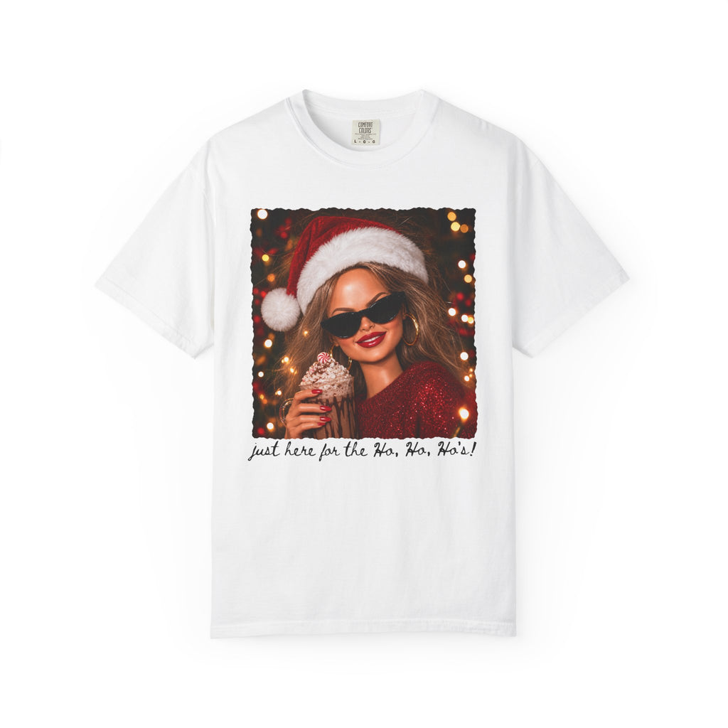 CC Just here for the Hos Hos Hos Tee