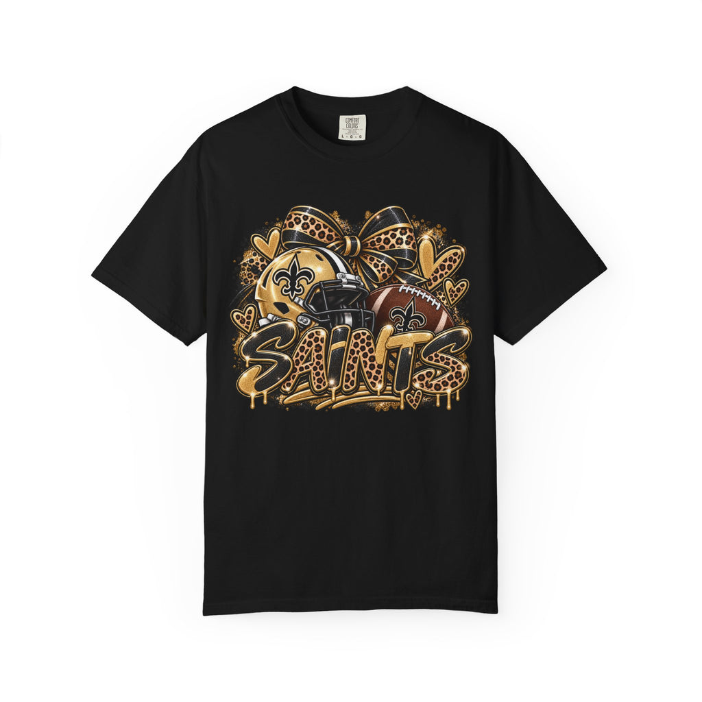 CC Black & Gold Bow Tee