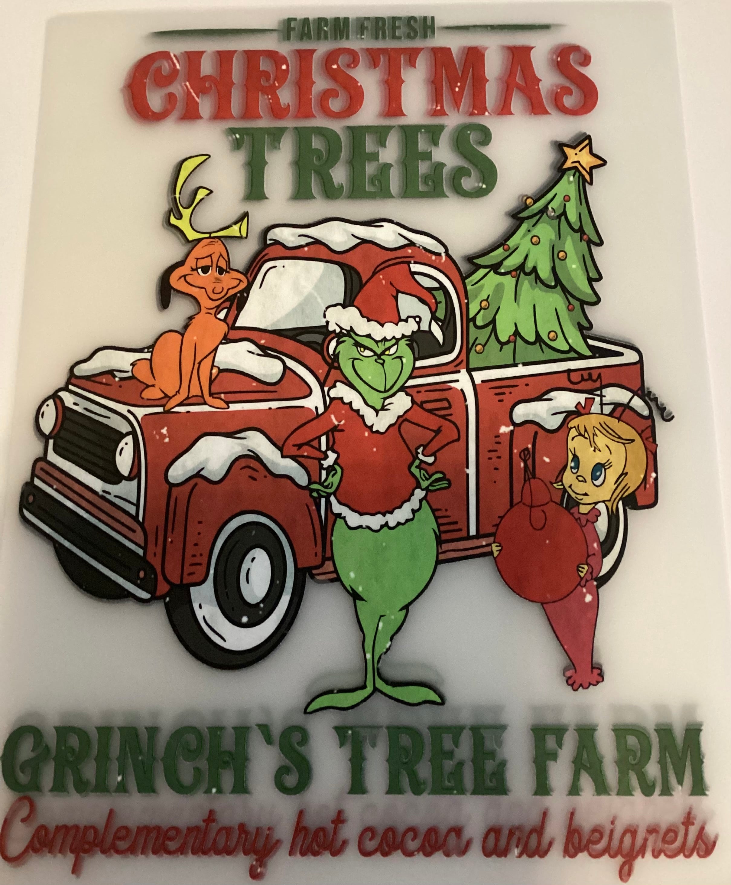 Grinch tree farm