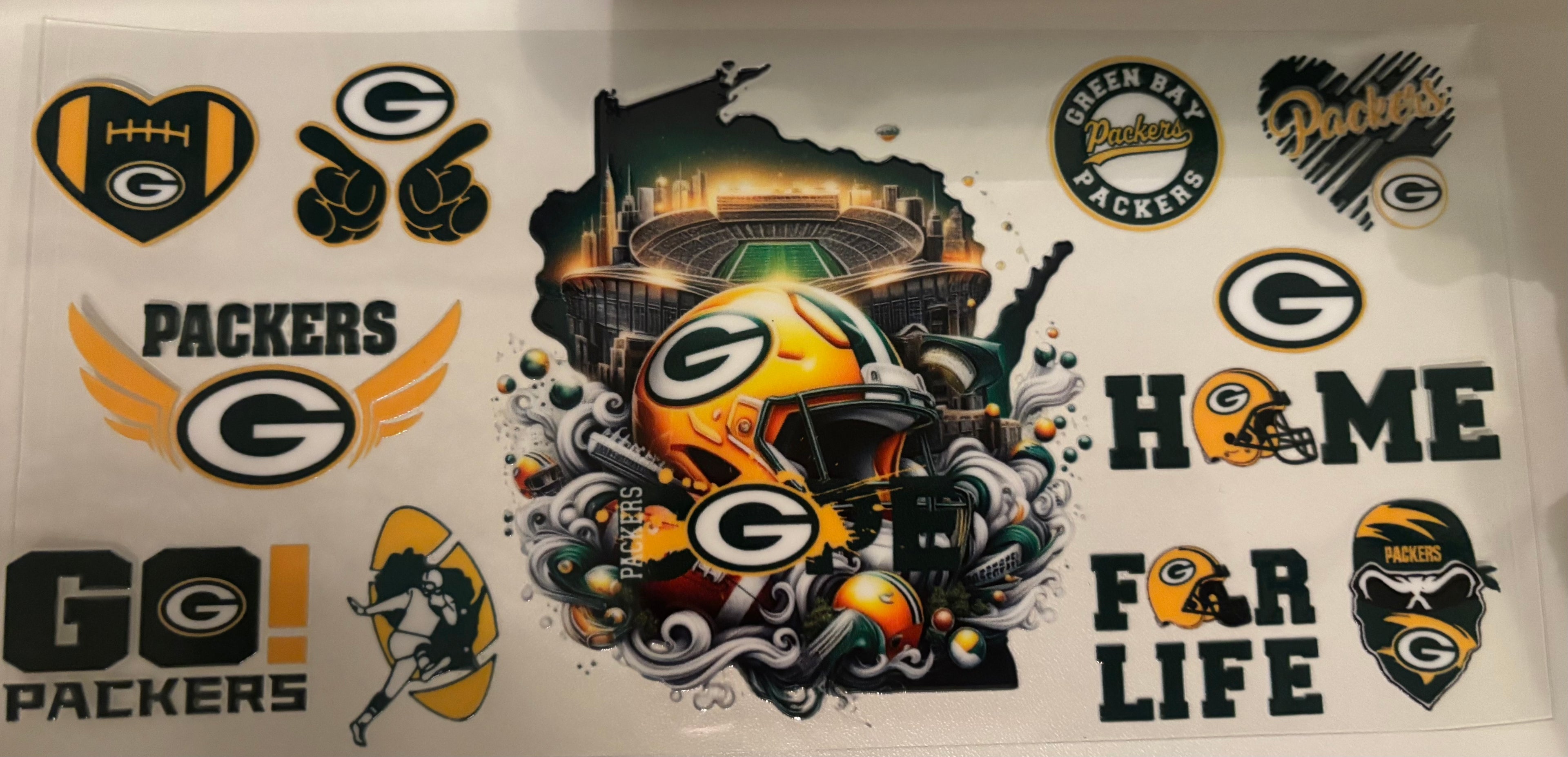 packers 16oz Cup Wrap