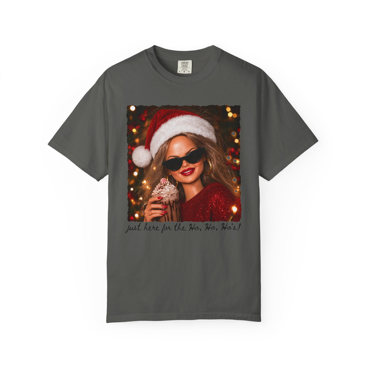 CC Just here for the Hos Hos Hos Tee