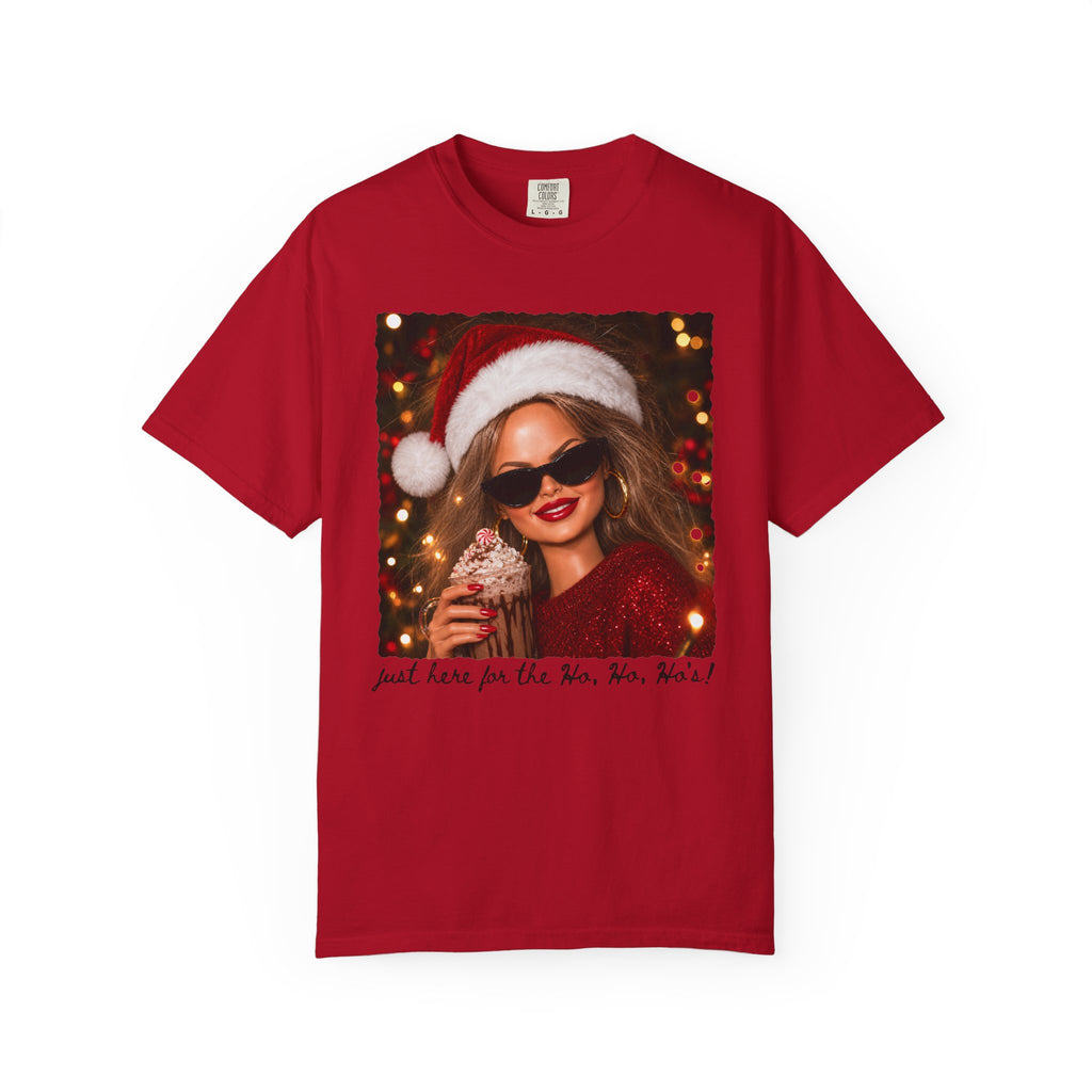 CC Just here for the Hos Hos Hos Tee