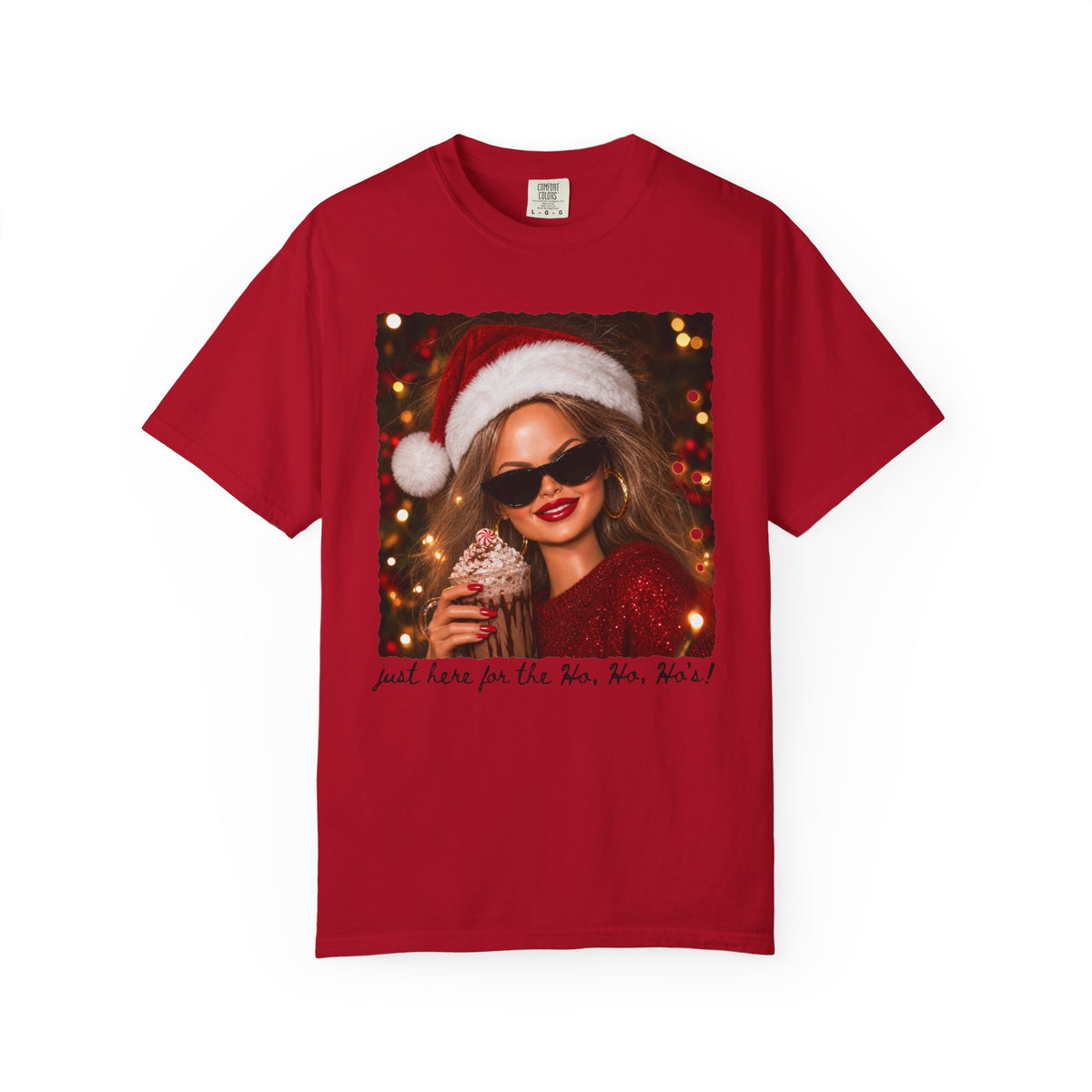 CC Just here for the Hos Hos Hos Tee