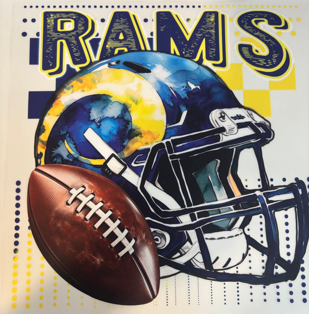rams tee design
