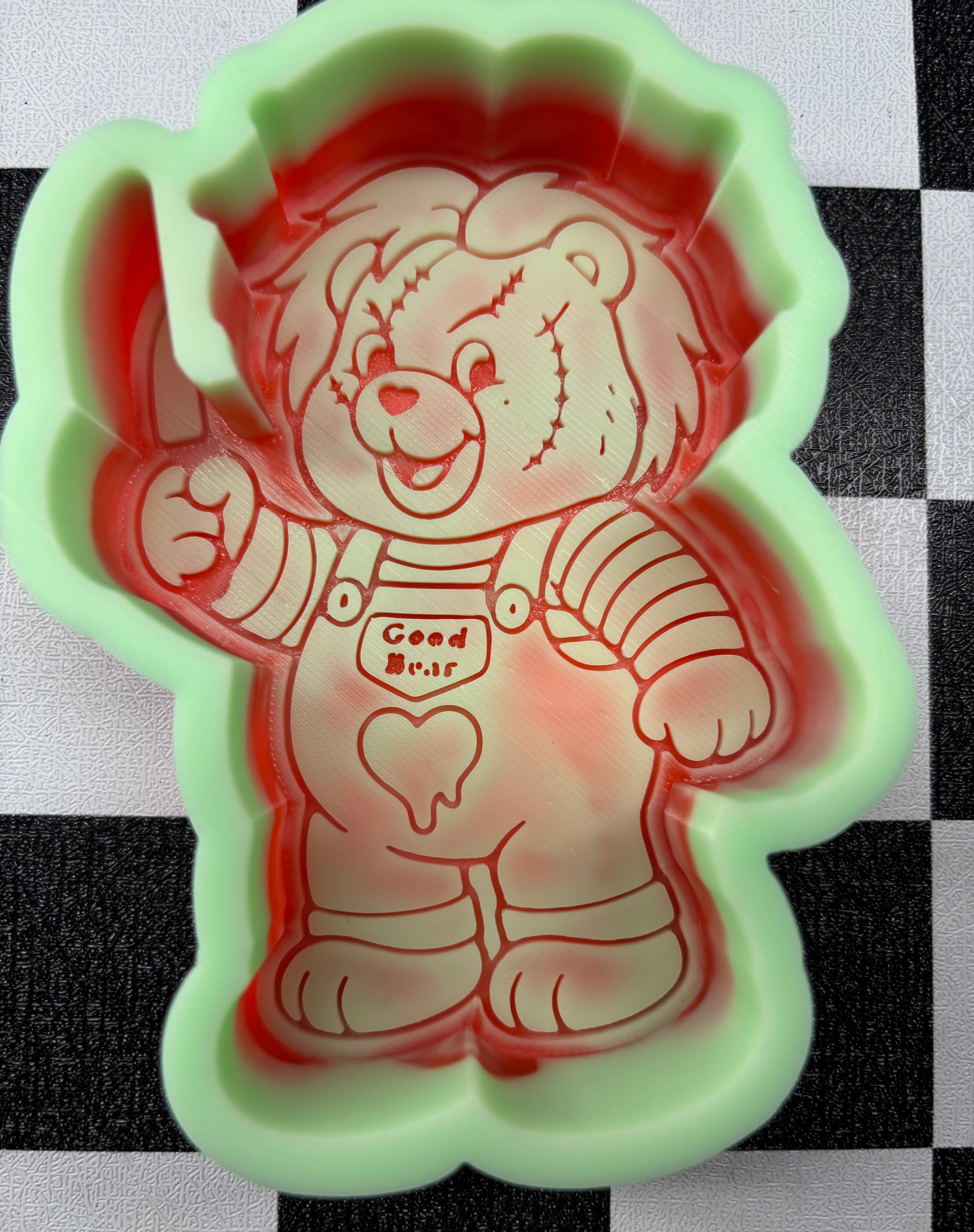 Chucky Scary Bear Custom Freshie Mold