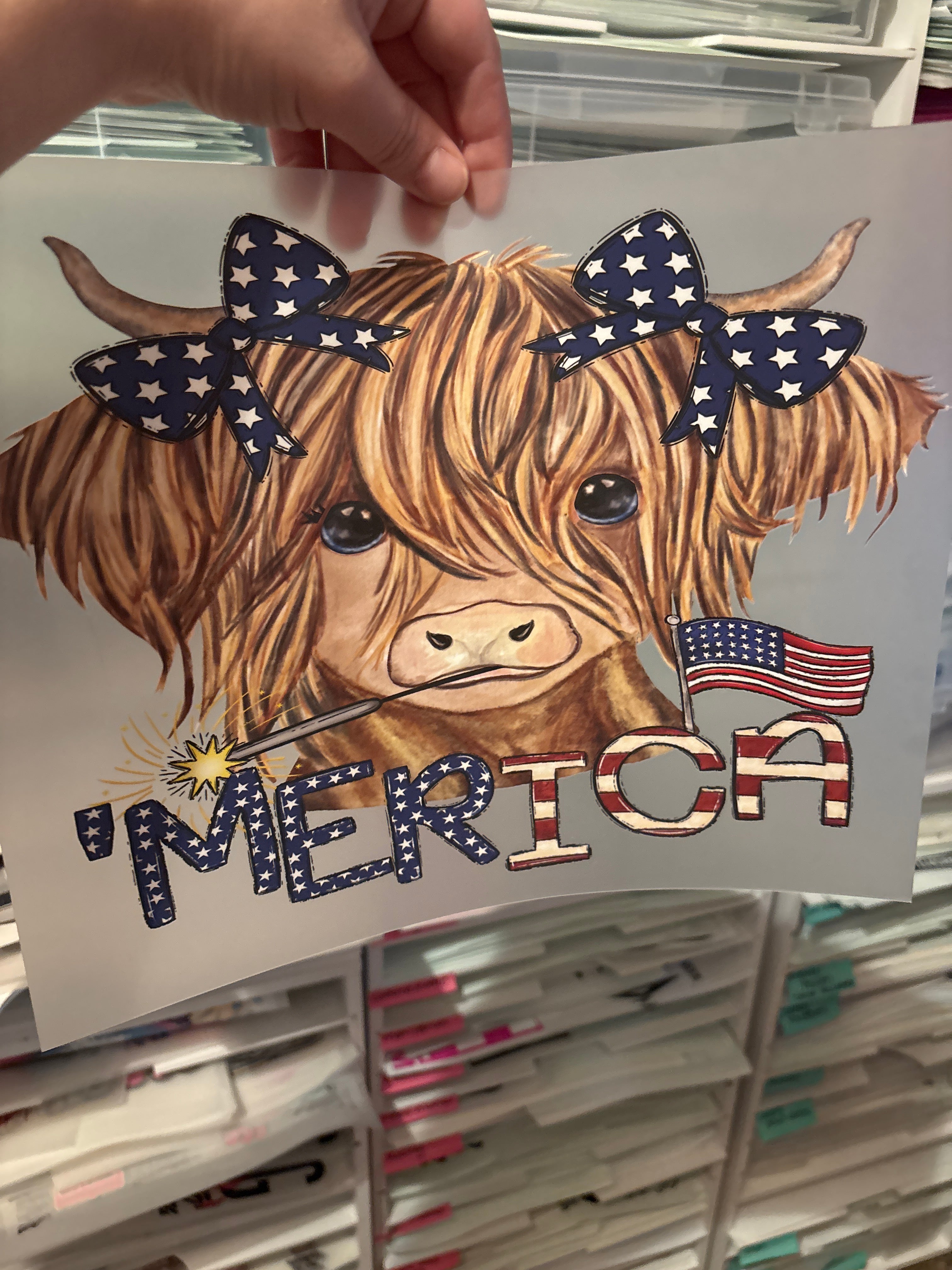 Merica cow