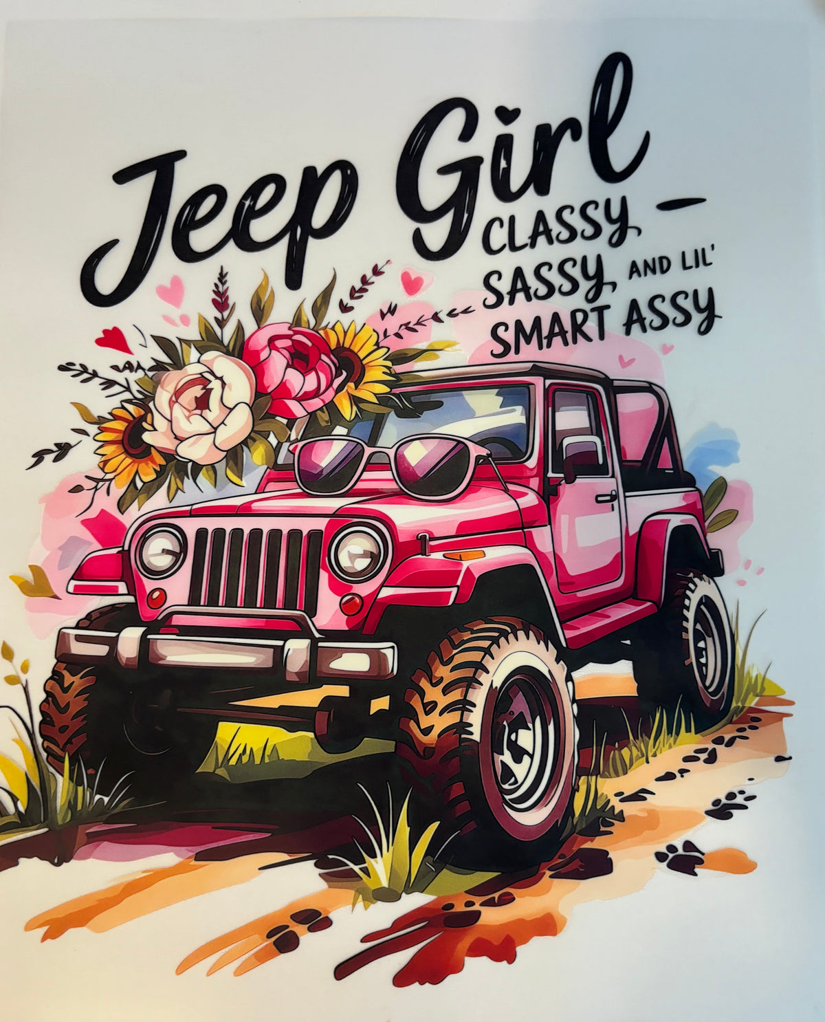 Jeep Girl Tee Design