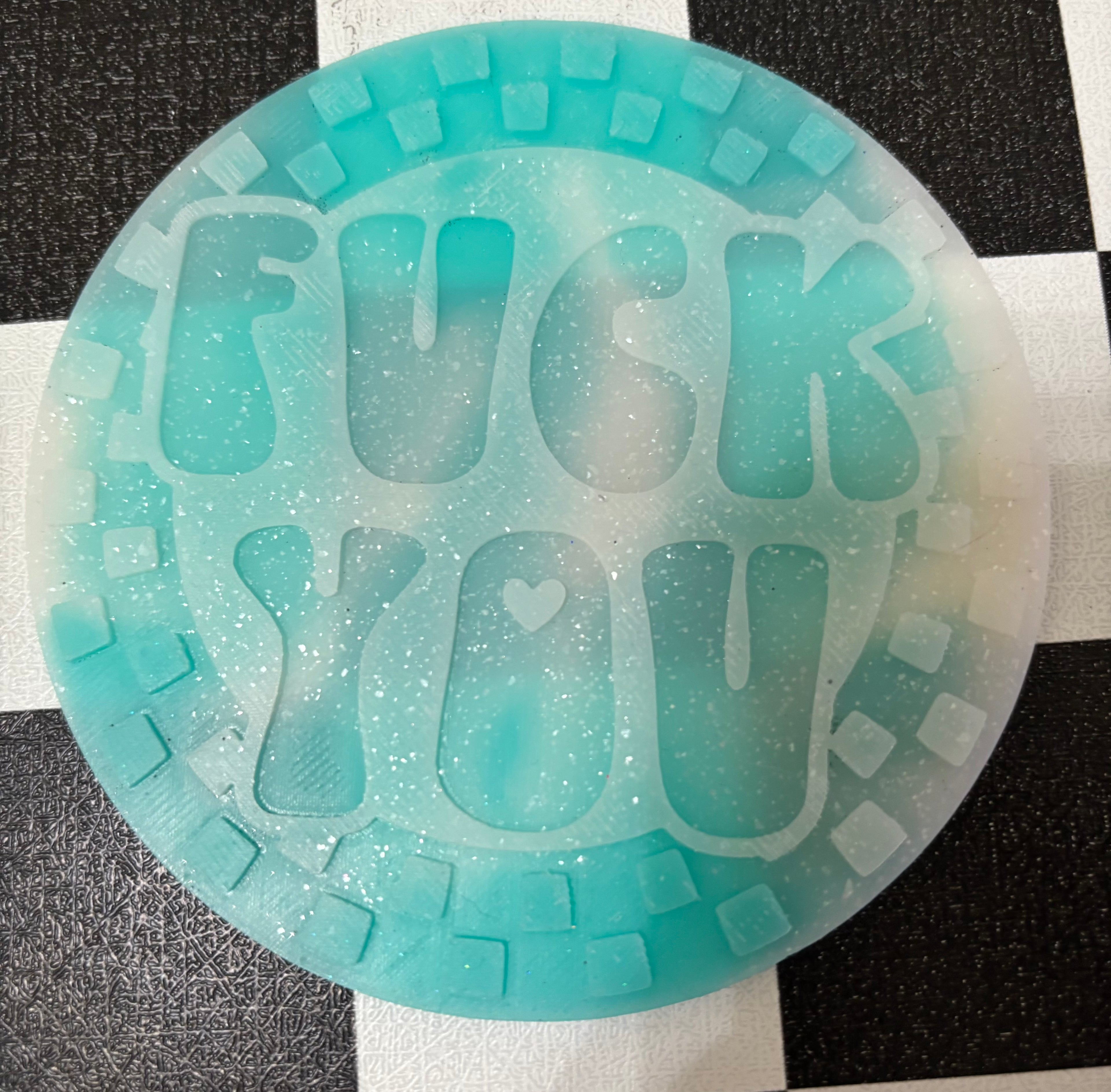 Custom Fuck You Freshie Mold