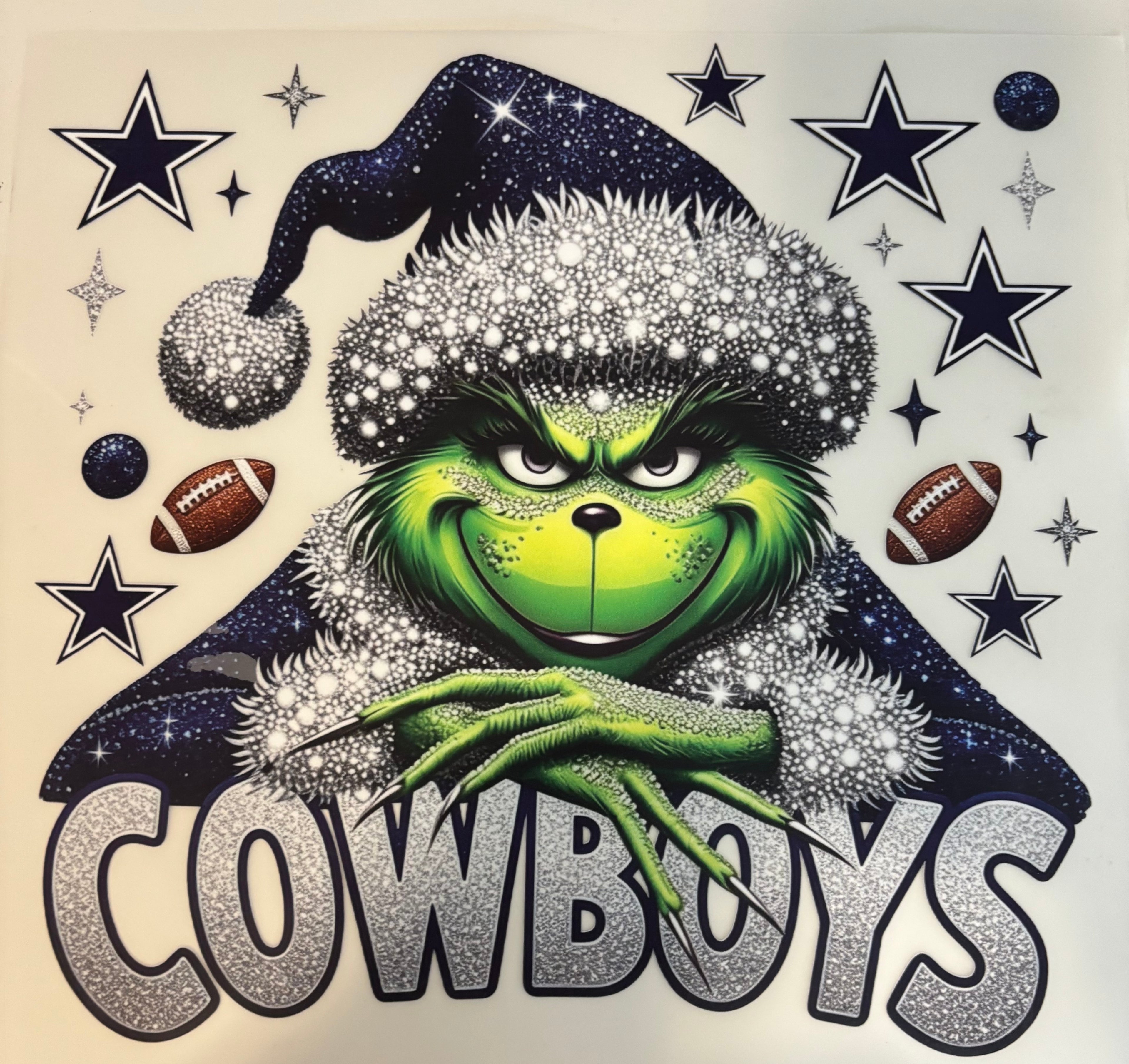 Green Man Cowboy Tee Design