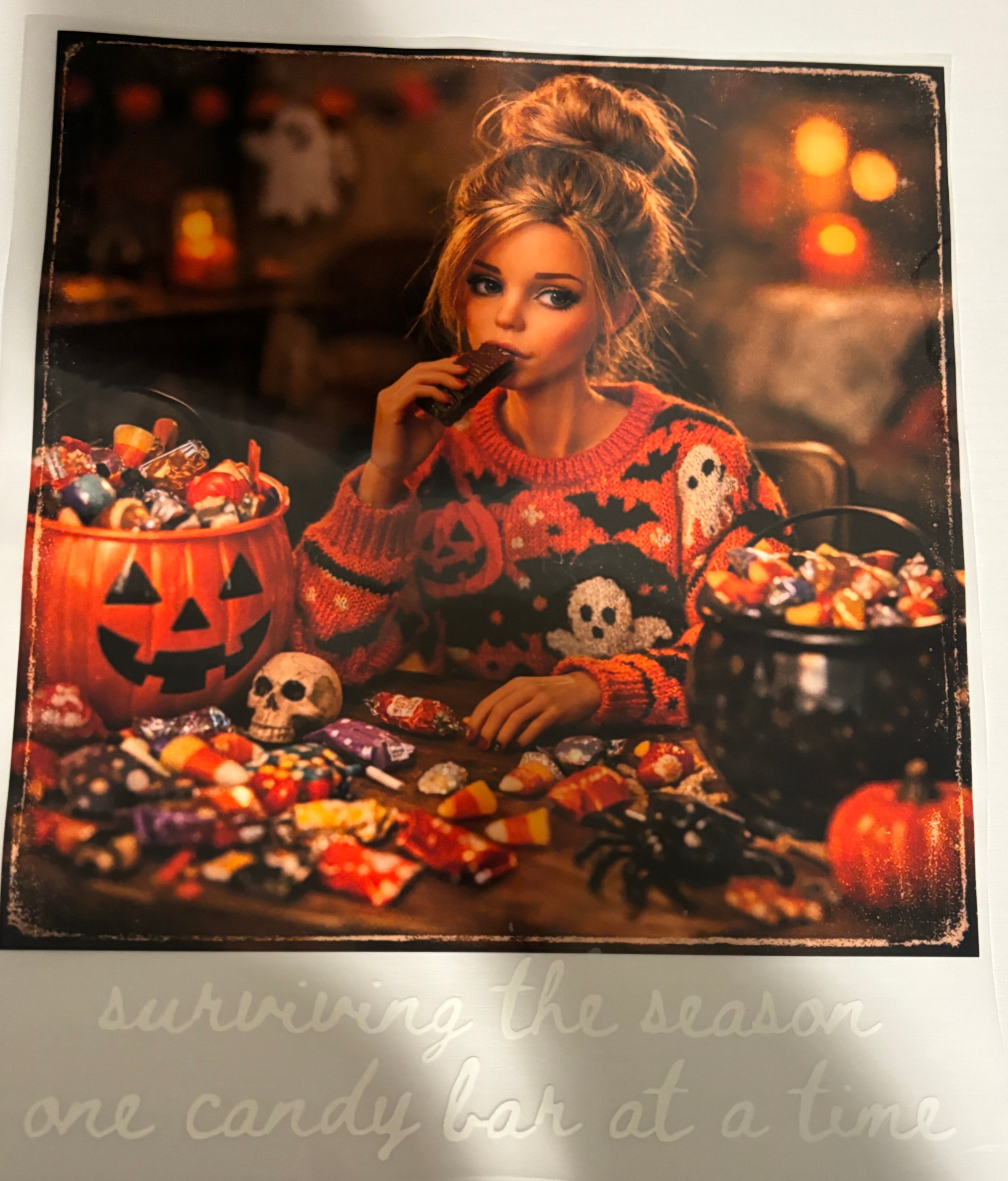 Barbie Surviving The Season one candy bar at a time Tee Design