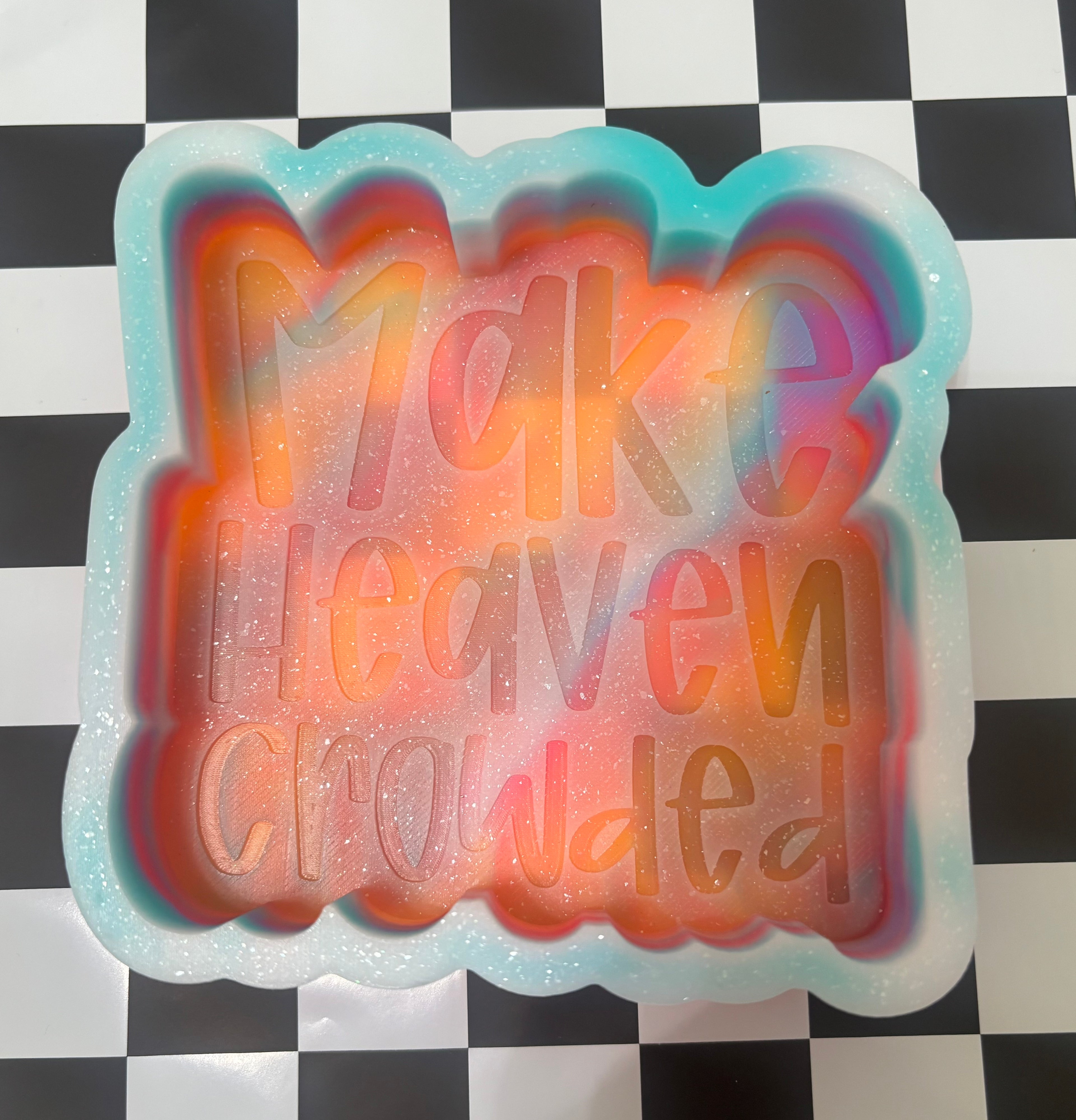 Custom make heaven crowded mold