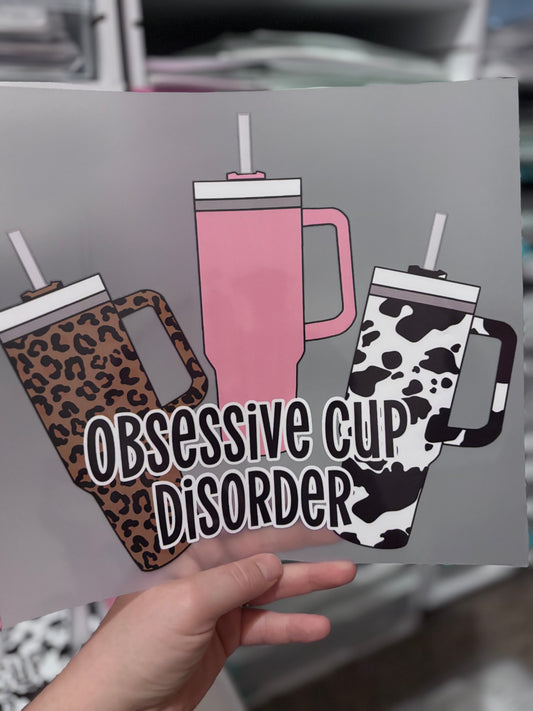 Obsessive cup disorder