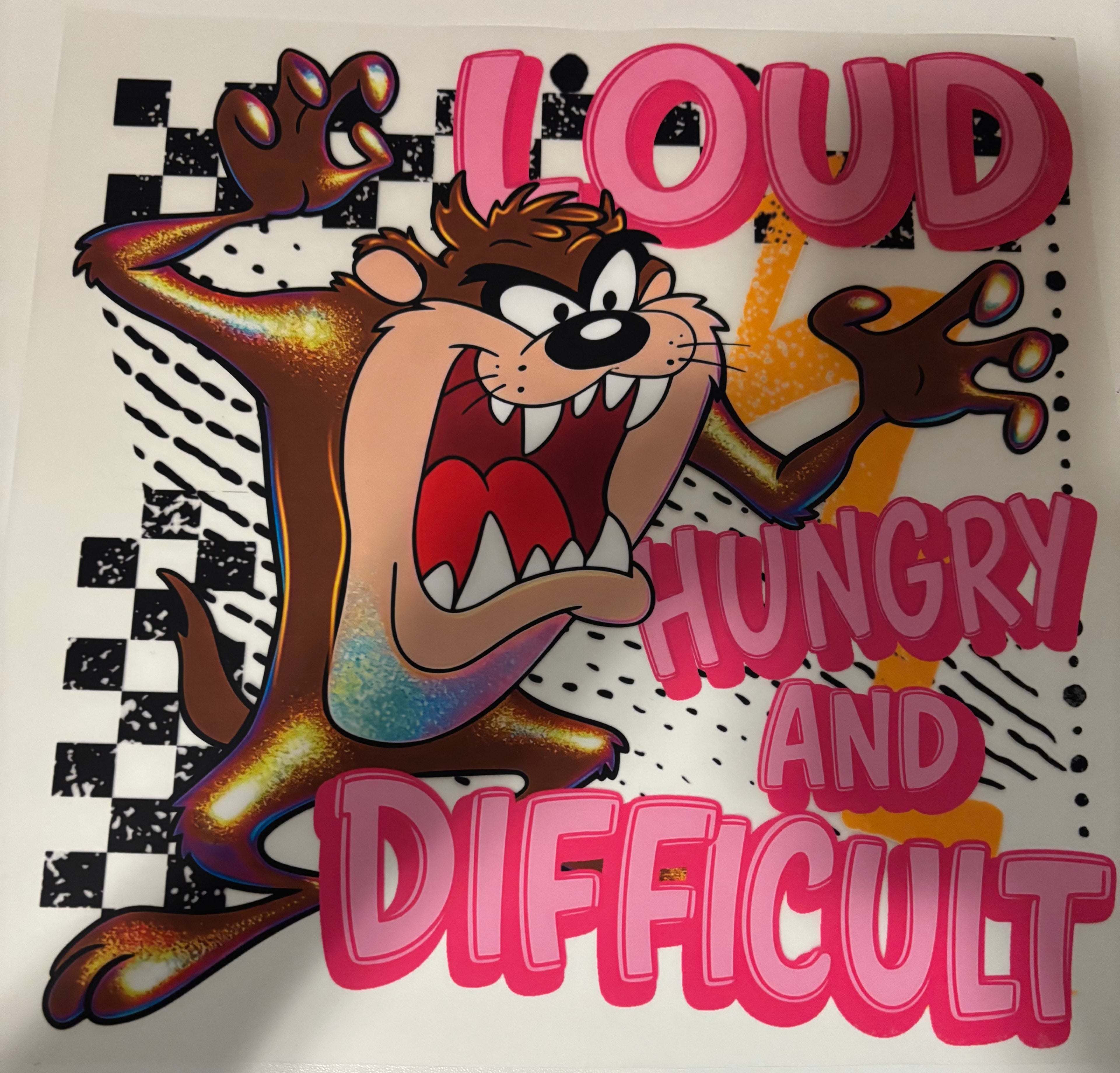 Taz Man Tee Design