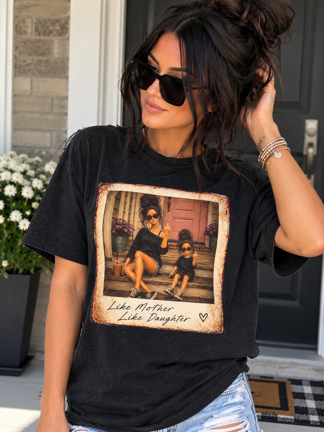 CC mother like daughter tee!