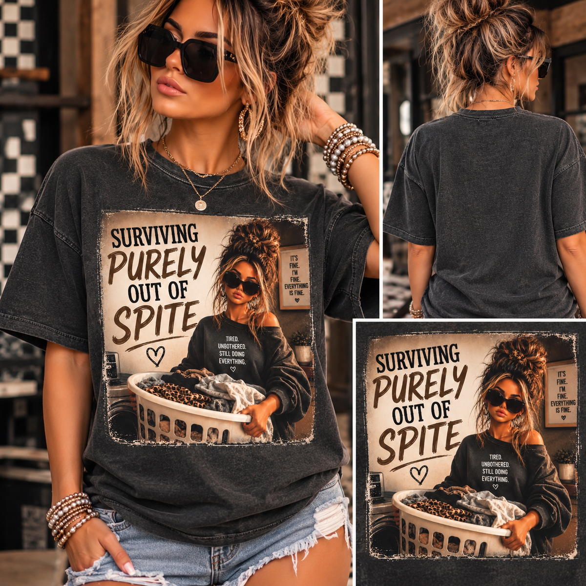 CC Surviving Purely Out Of Spite Tee