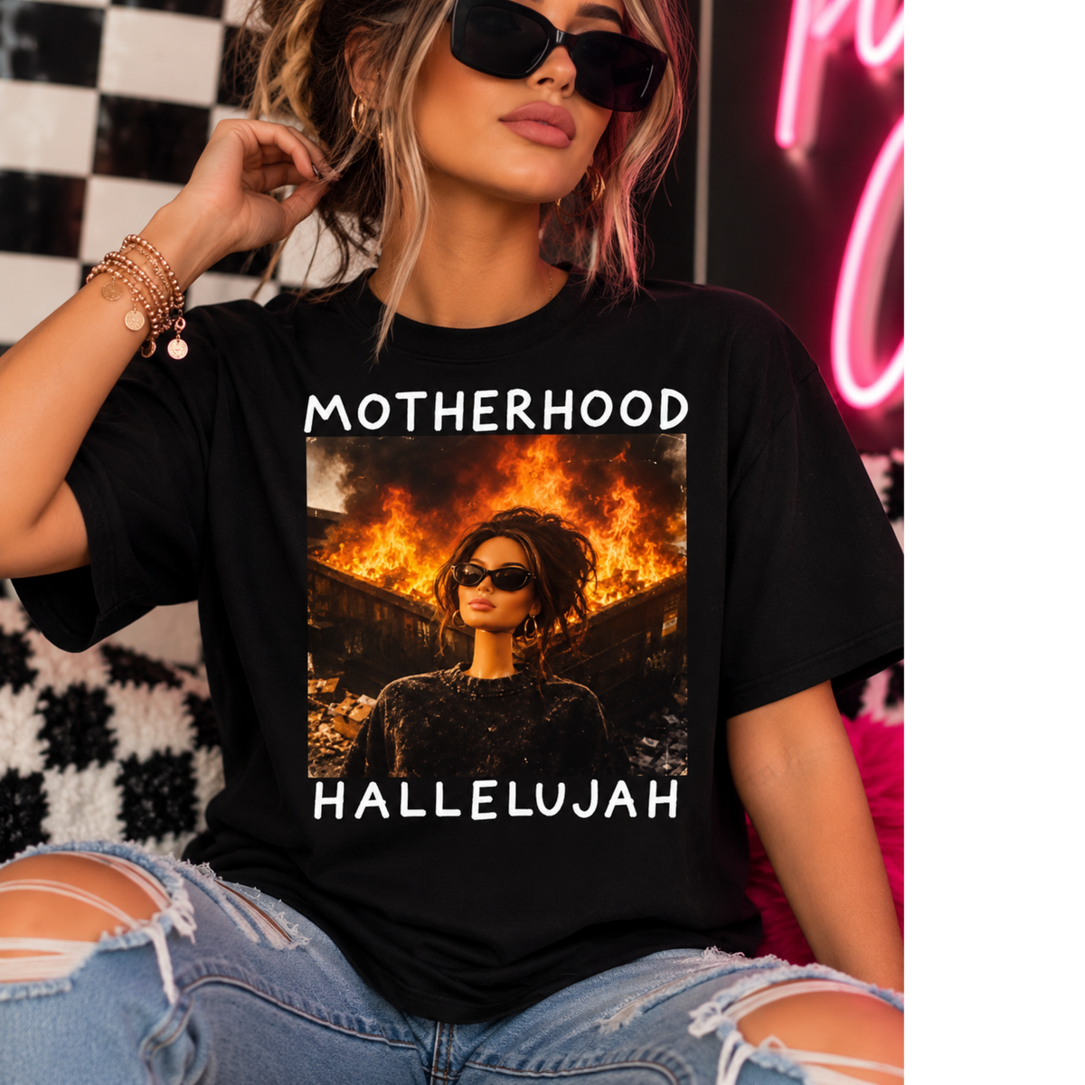 CC Motherhood Hallelujah Tee!