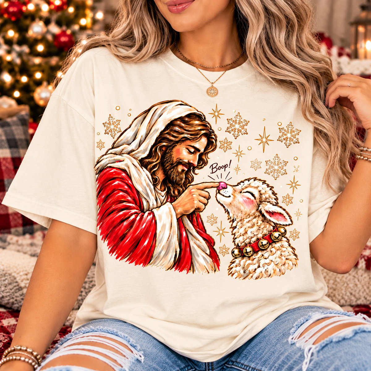 CC Jesus & Lamb Tee