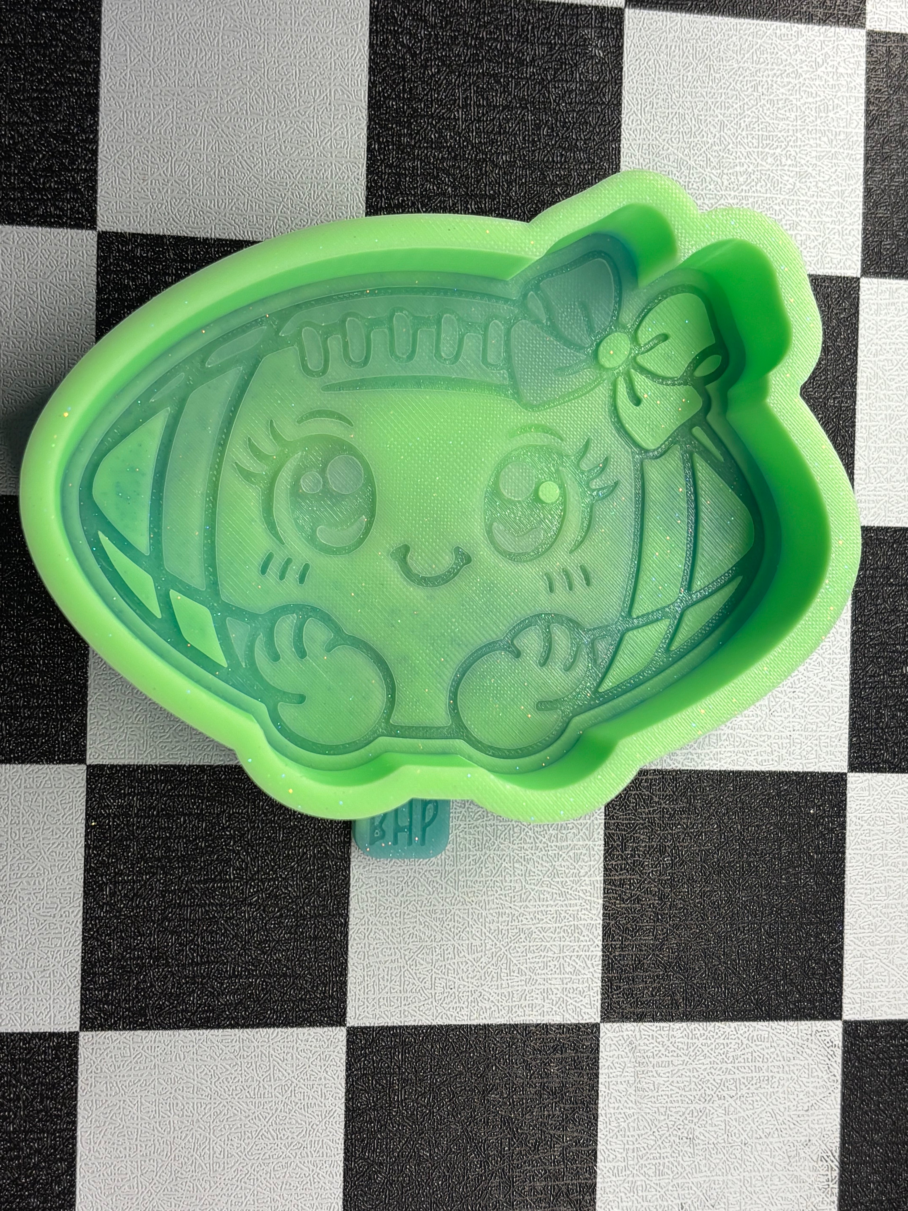 Custom football freshie mold