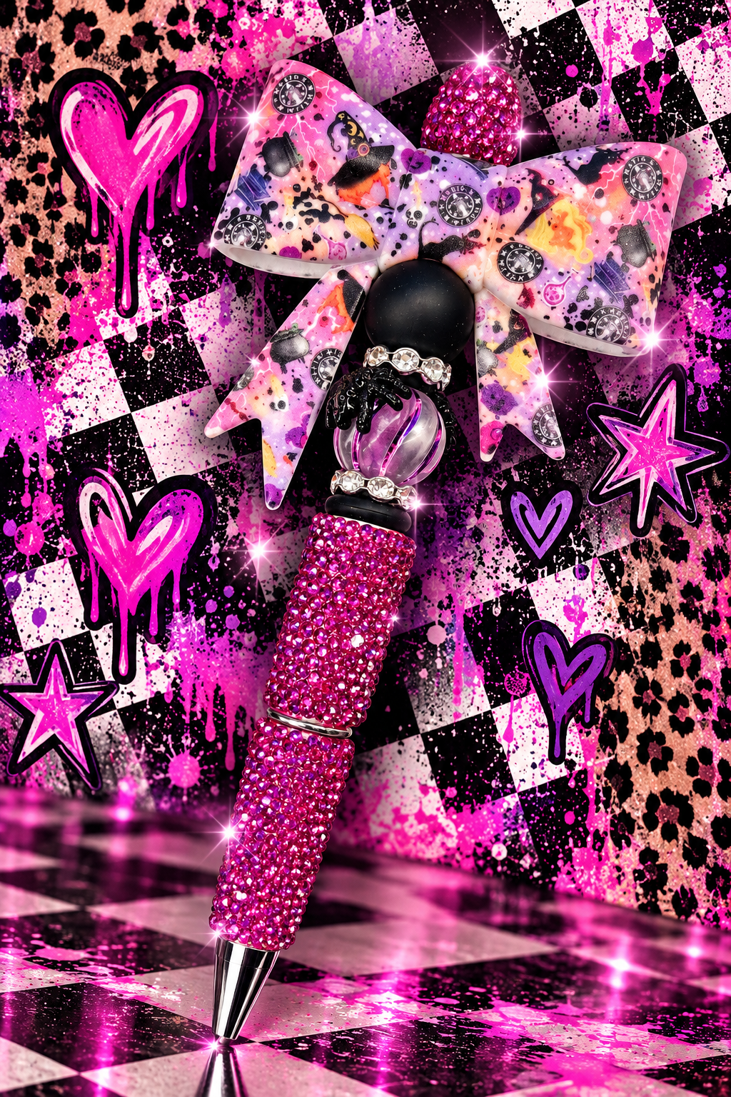Burgundy purple hocus pocus pen