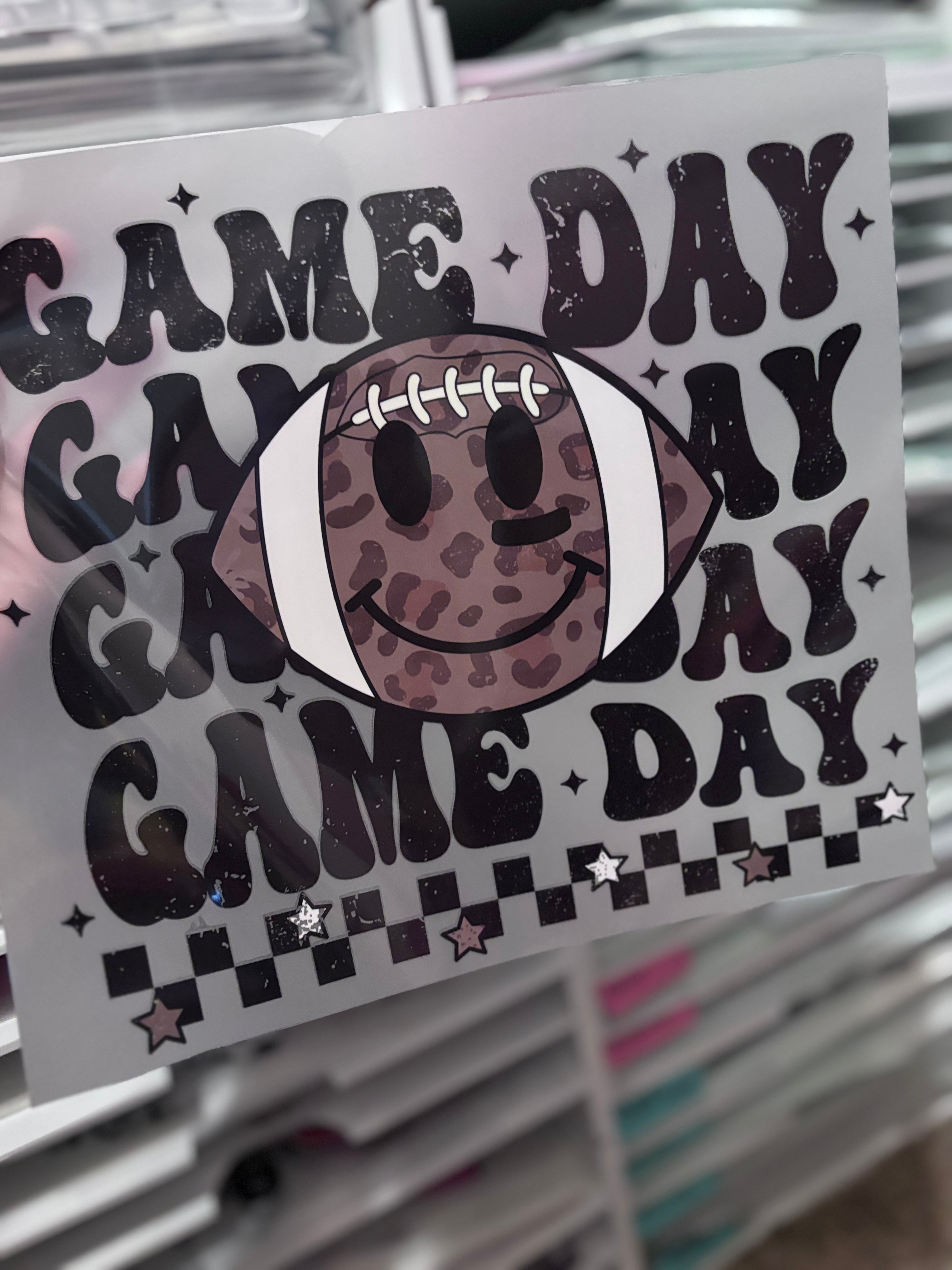 Smiley Football Game Day