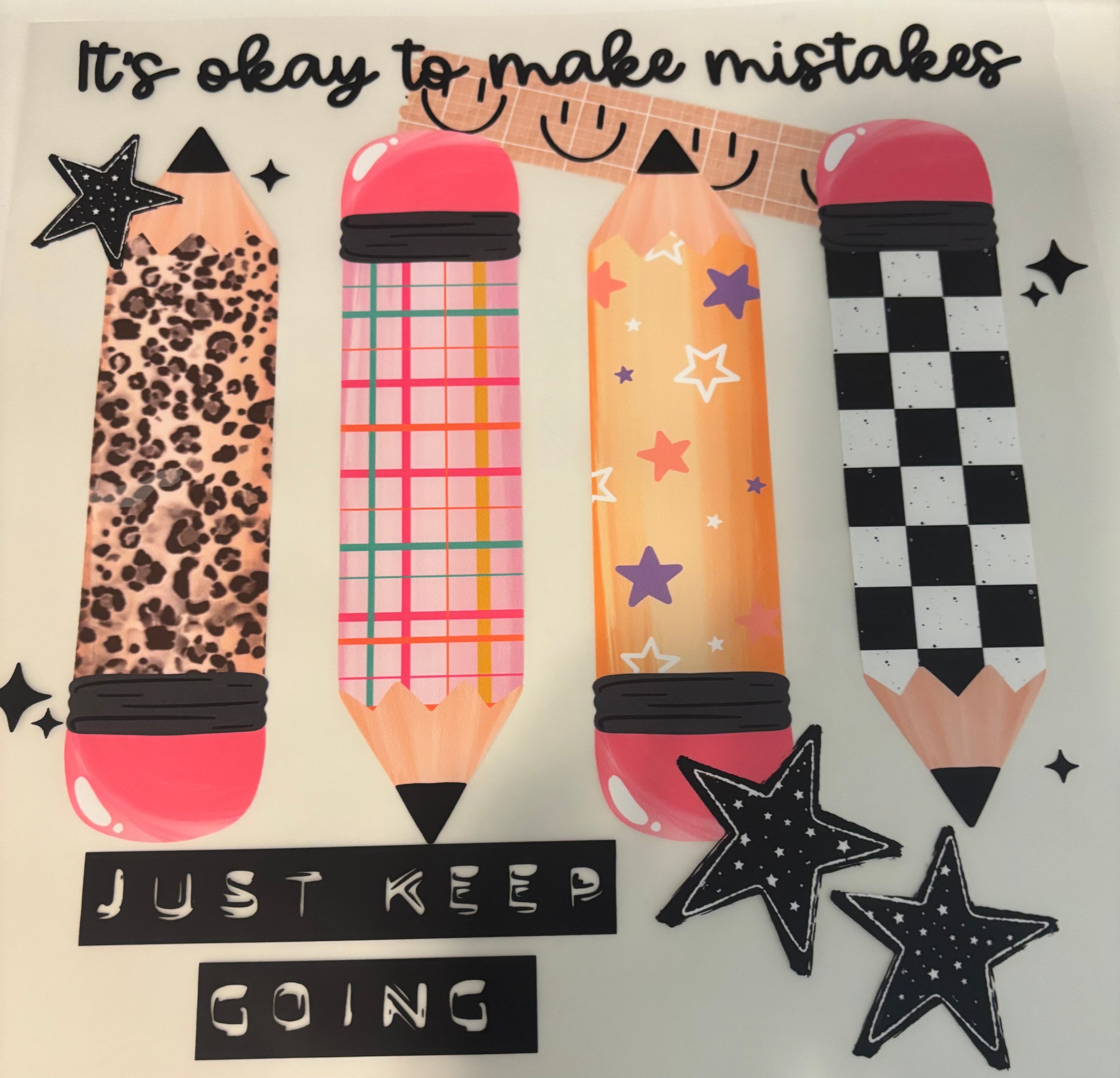 It's okay to make mistakes Tee Design