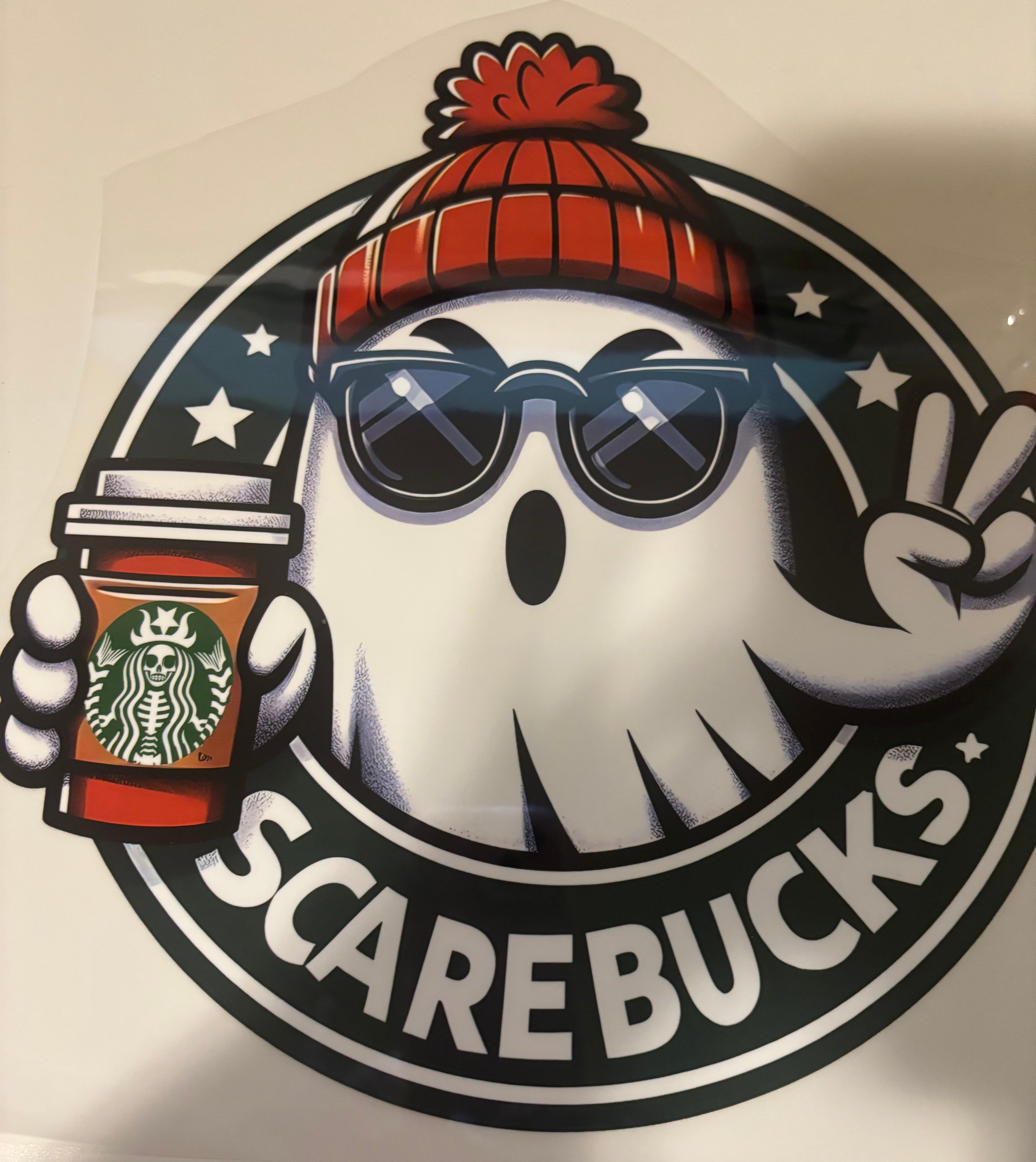 Scarebucks tee design