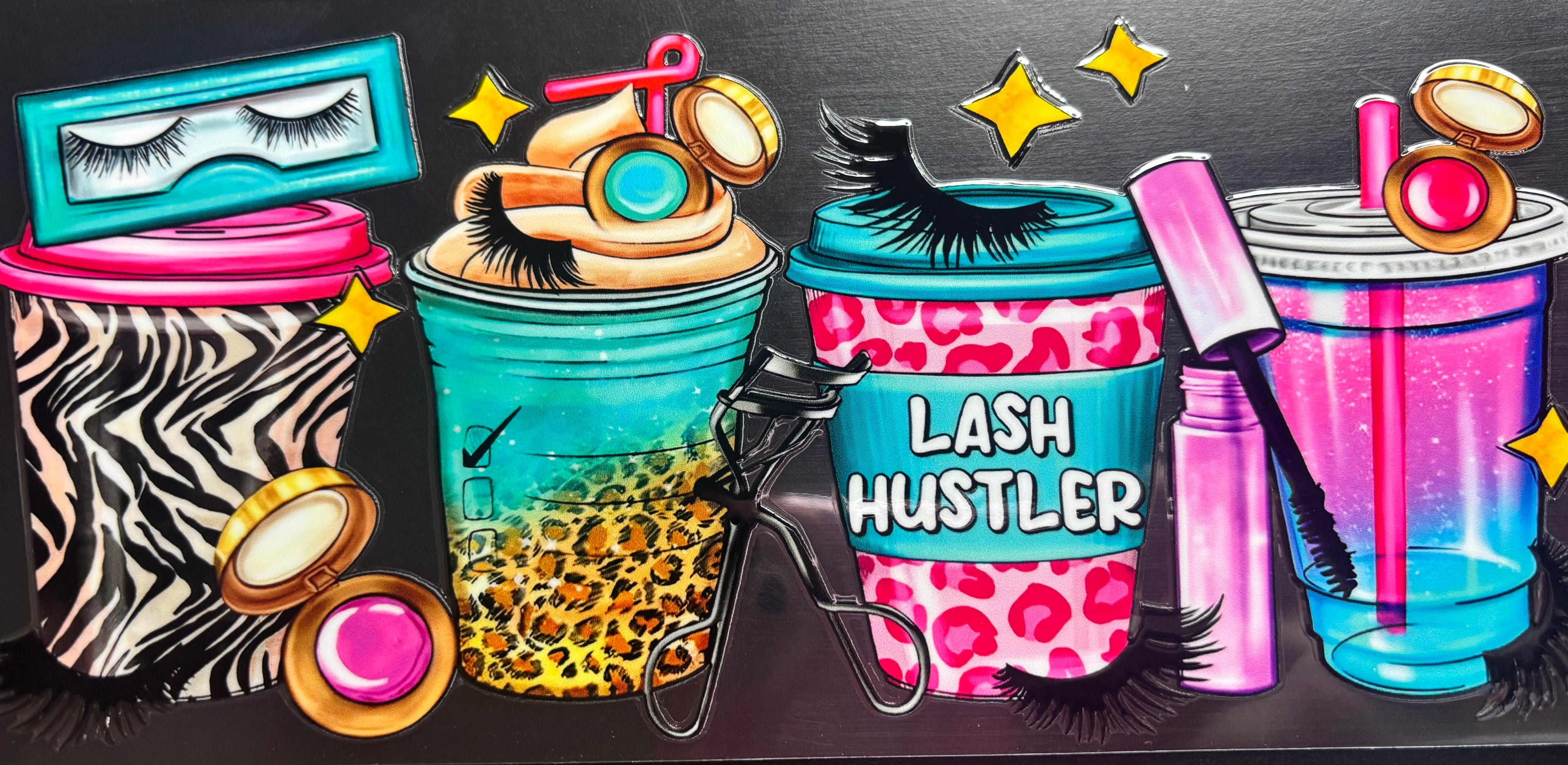 16 Oz Lash Hustler Cup Wrap