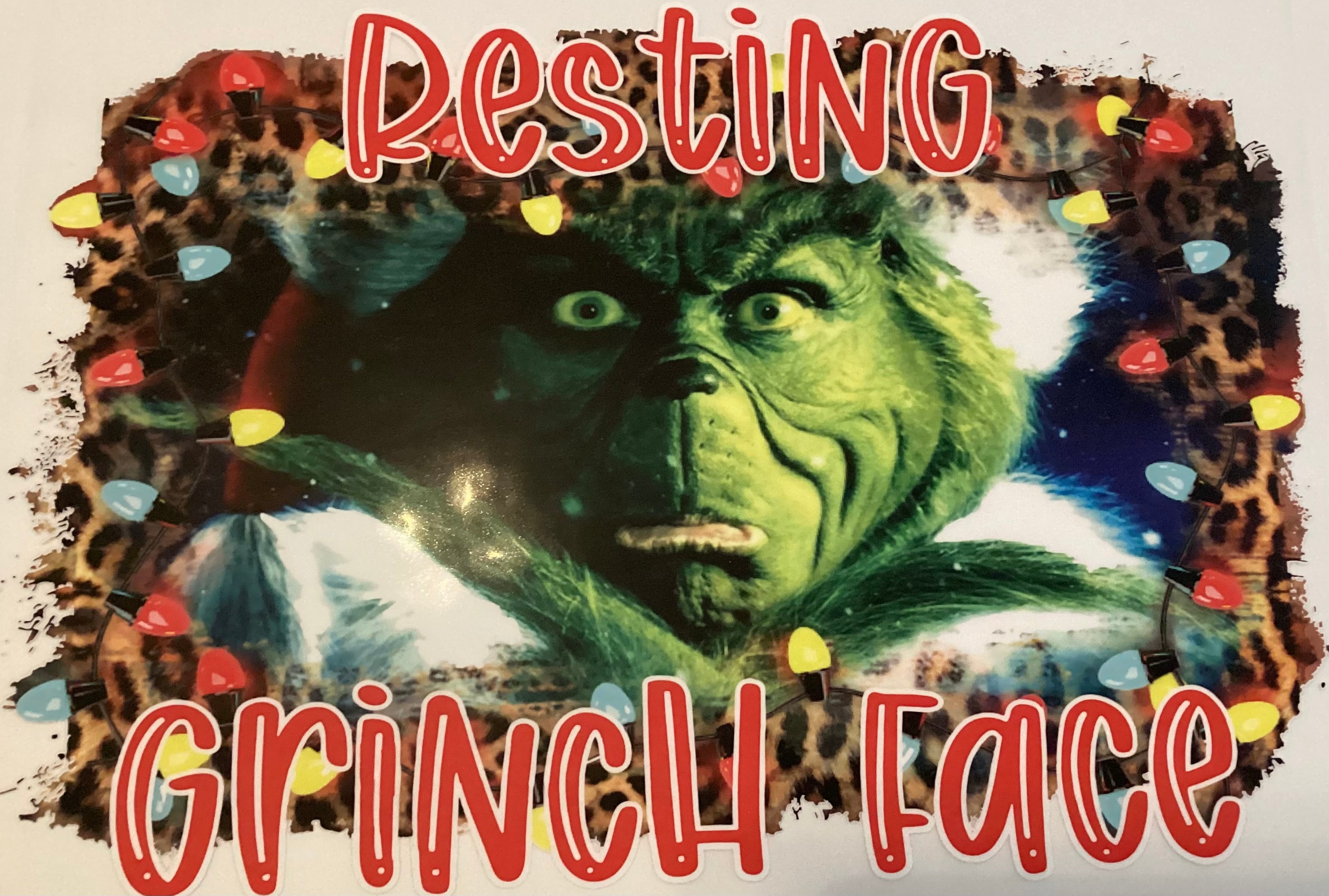 Resting grinch face