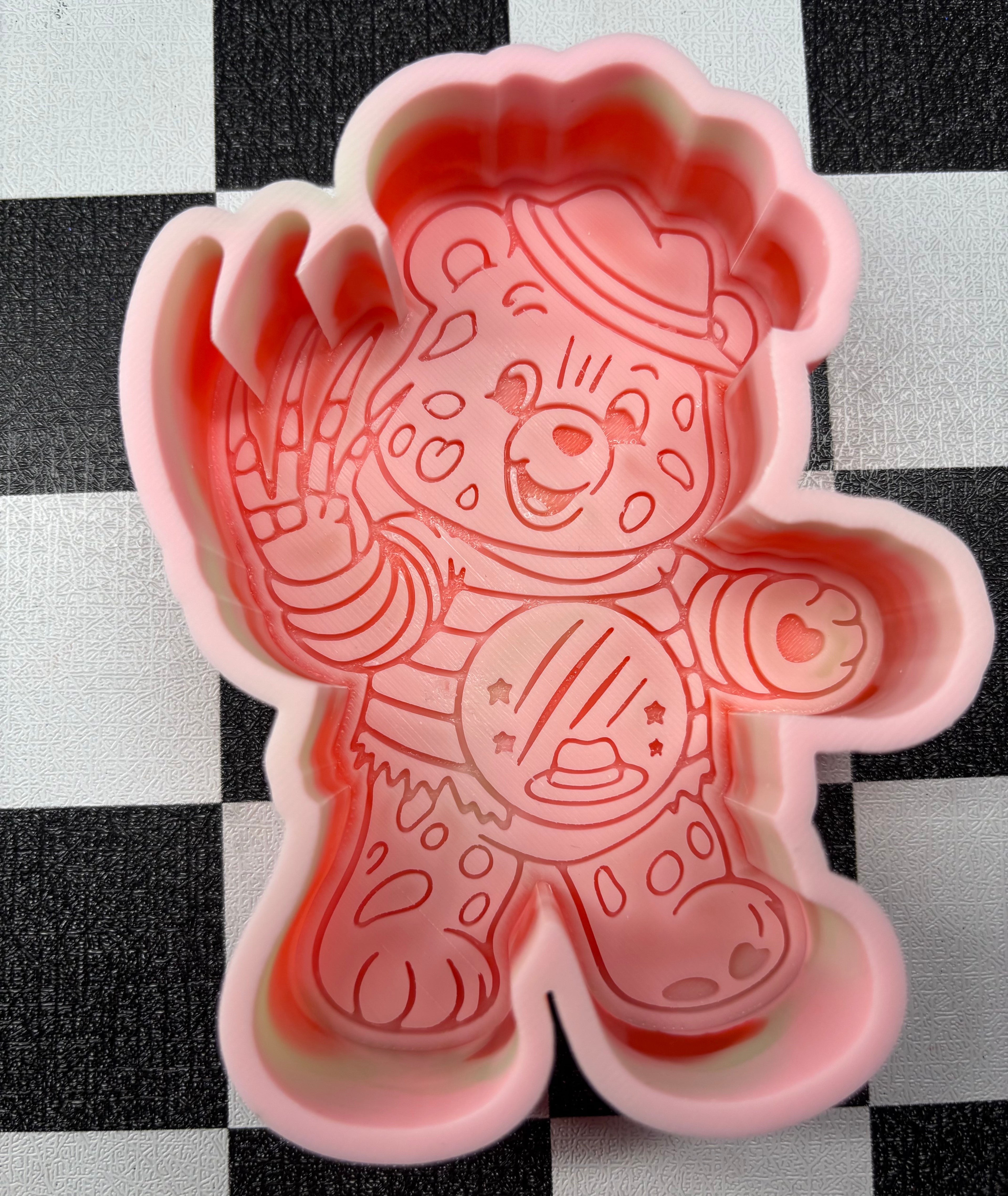 Freddy Scary ear Custom Freshie Mold