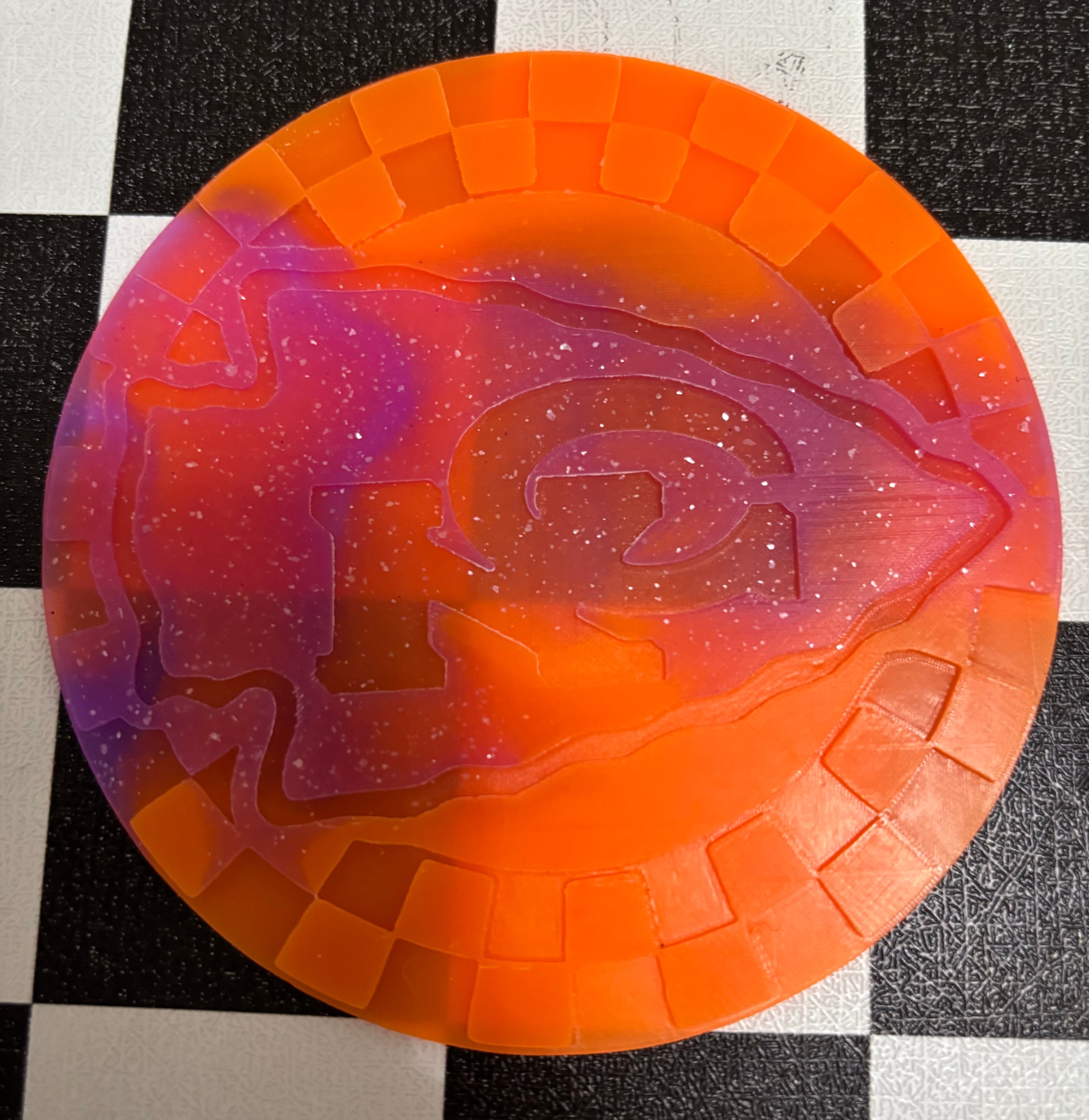 Custom Kansas Chiefs Freshie Mold