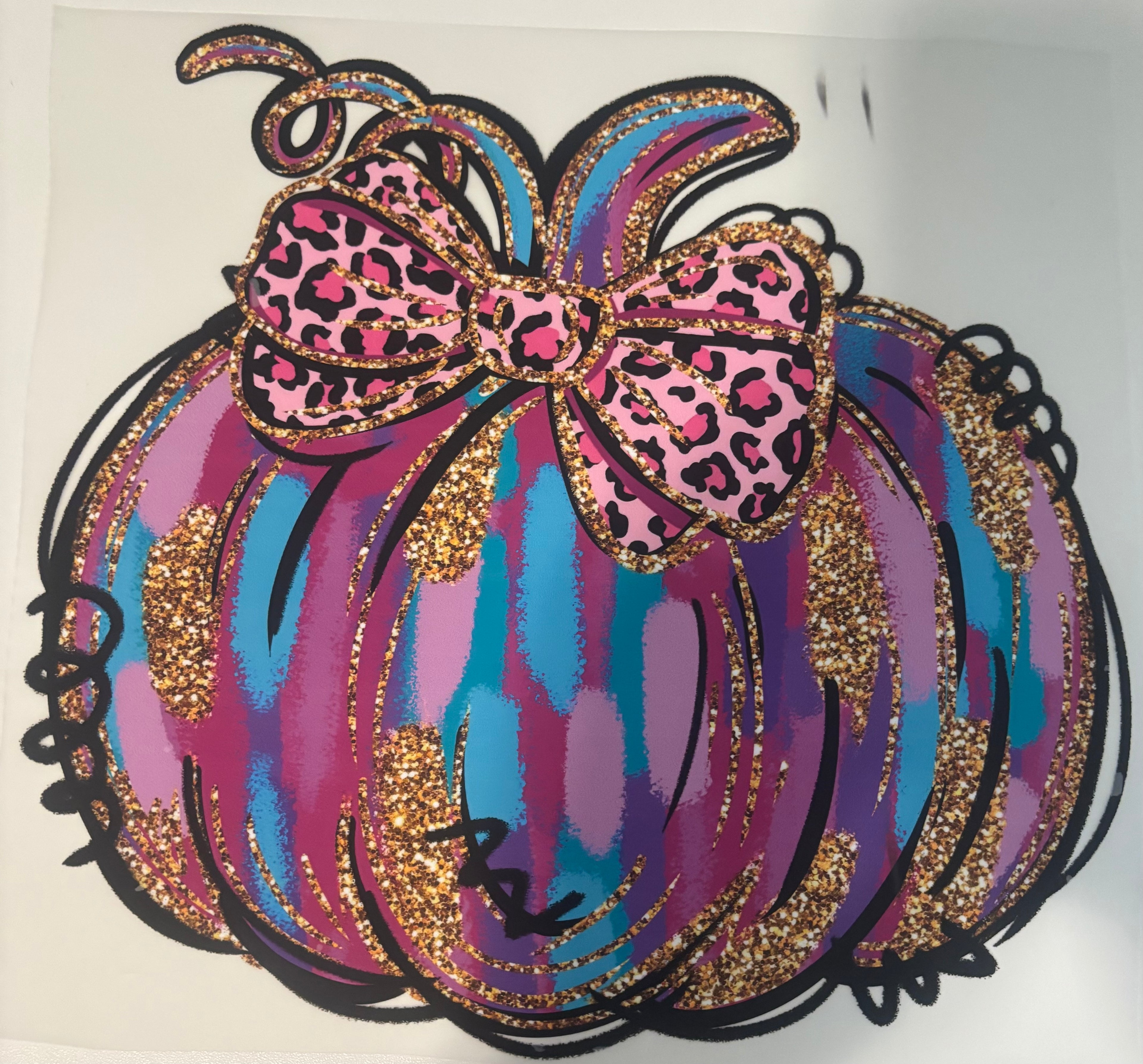 Purple Pumpkin Tee Design