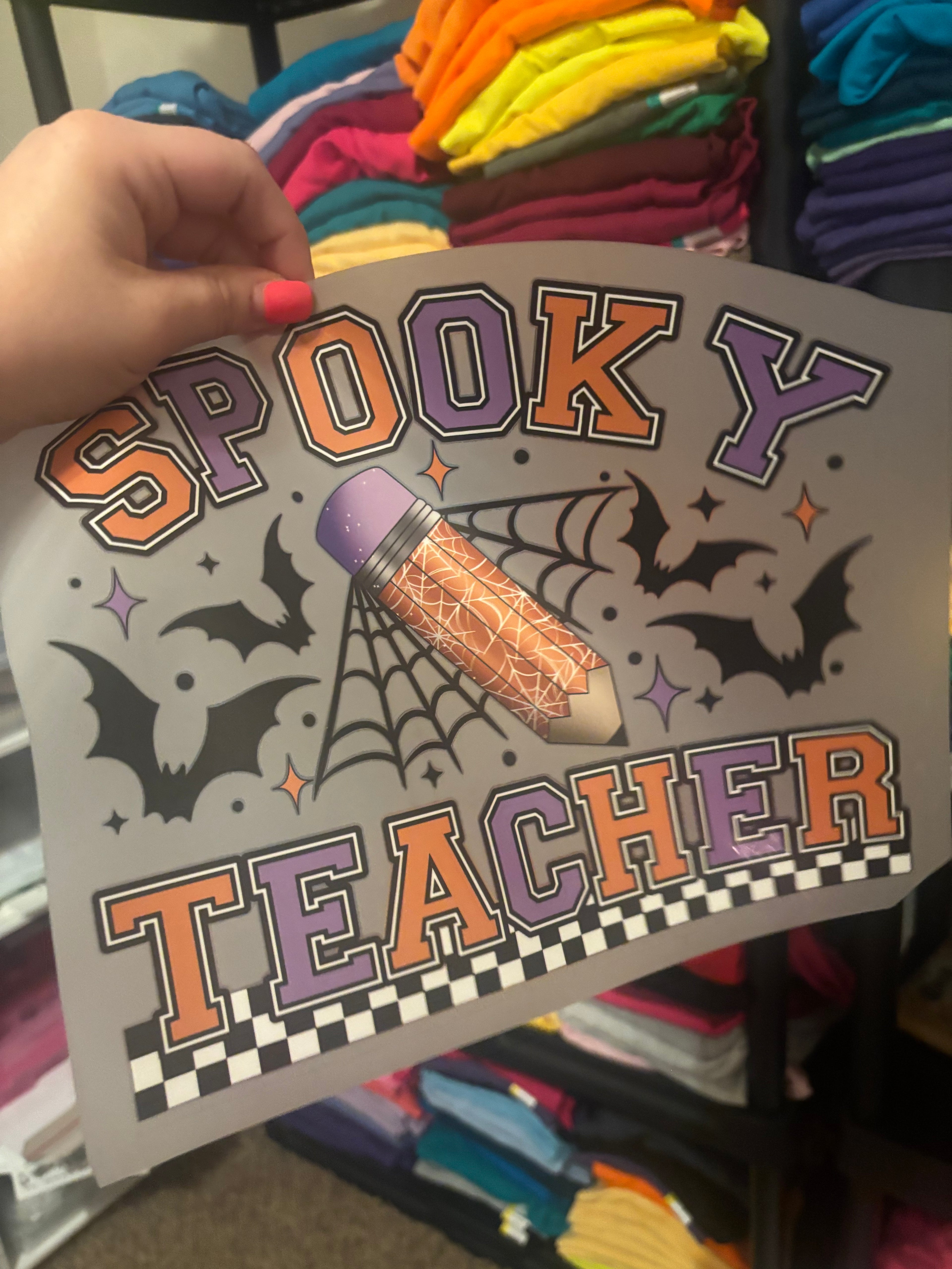 Spooky teacher