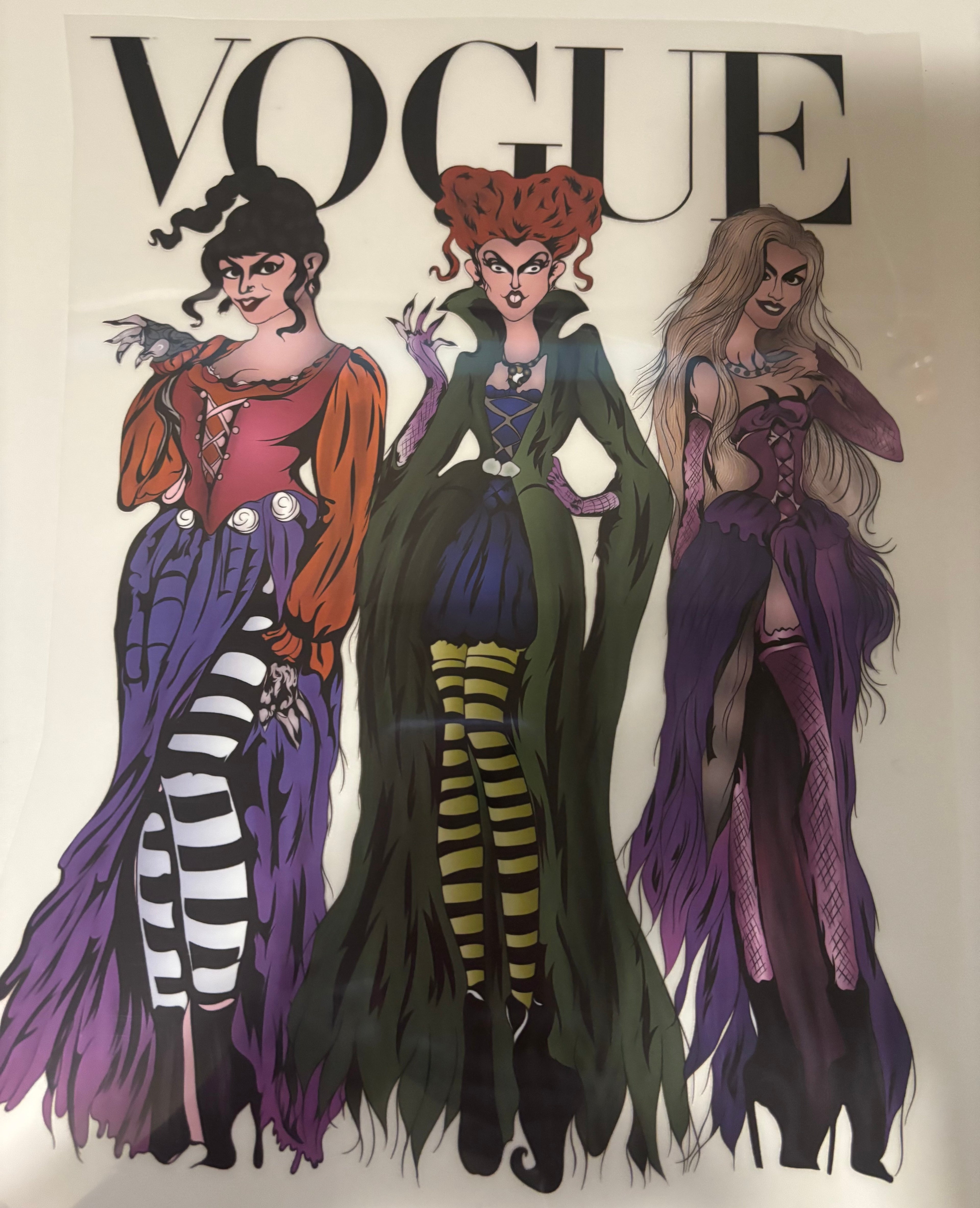 Vogue tee design
