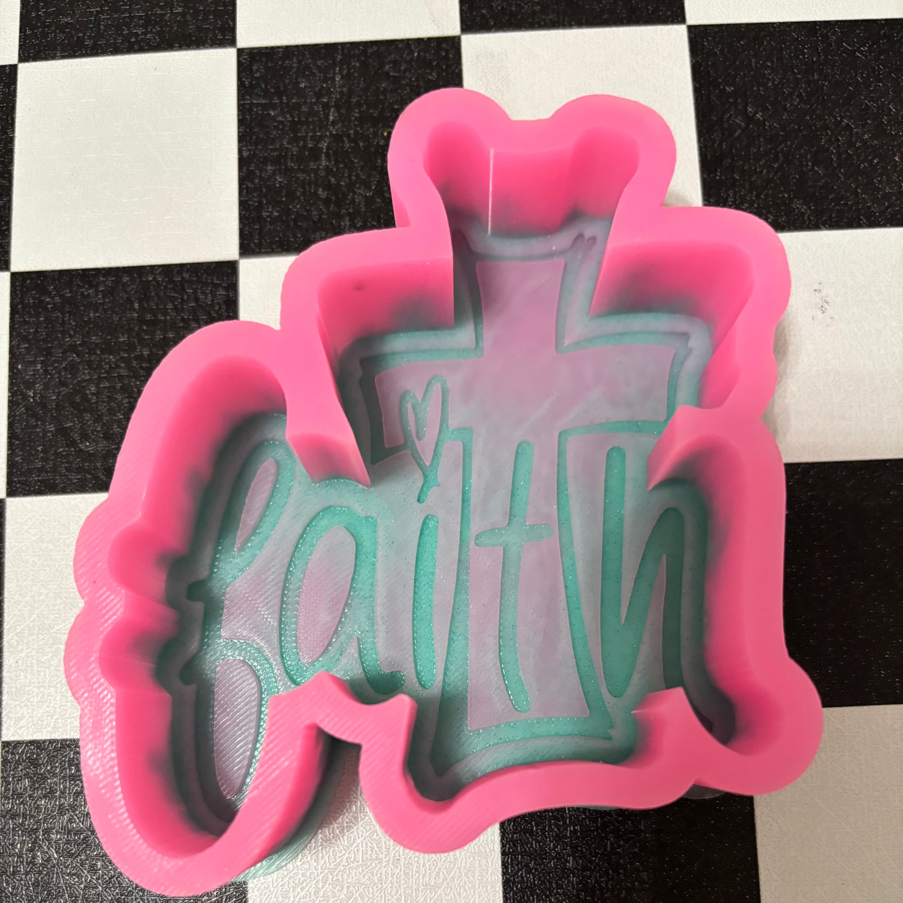 Custom Faith Freshie Mold