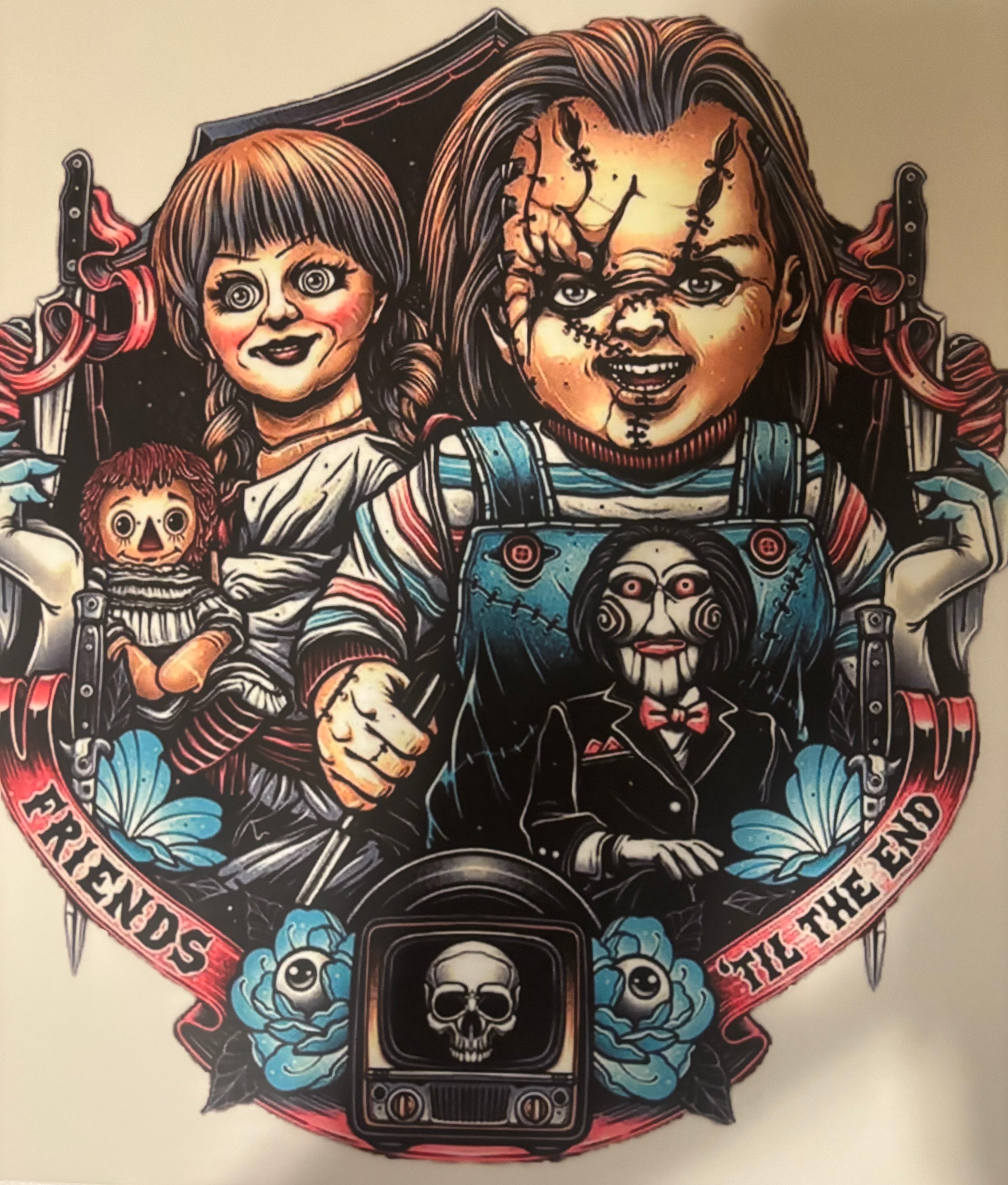 Friends Until The End Tee Design