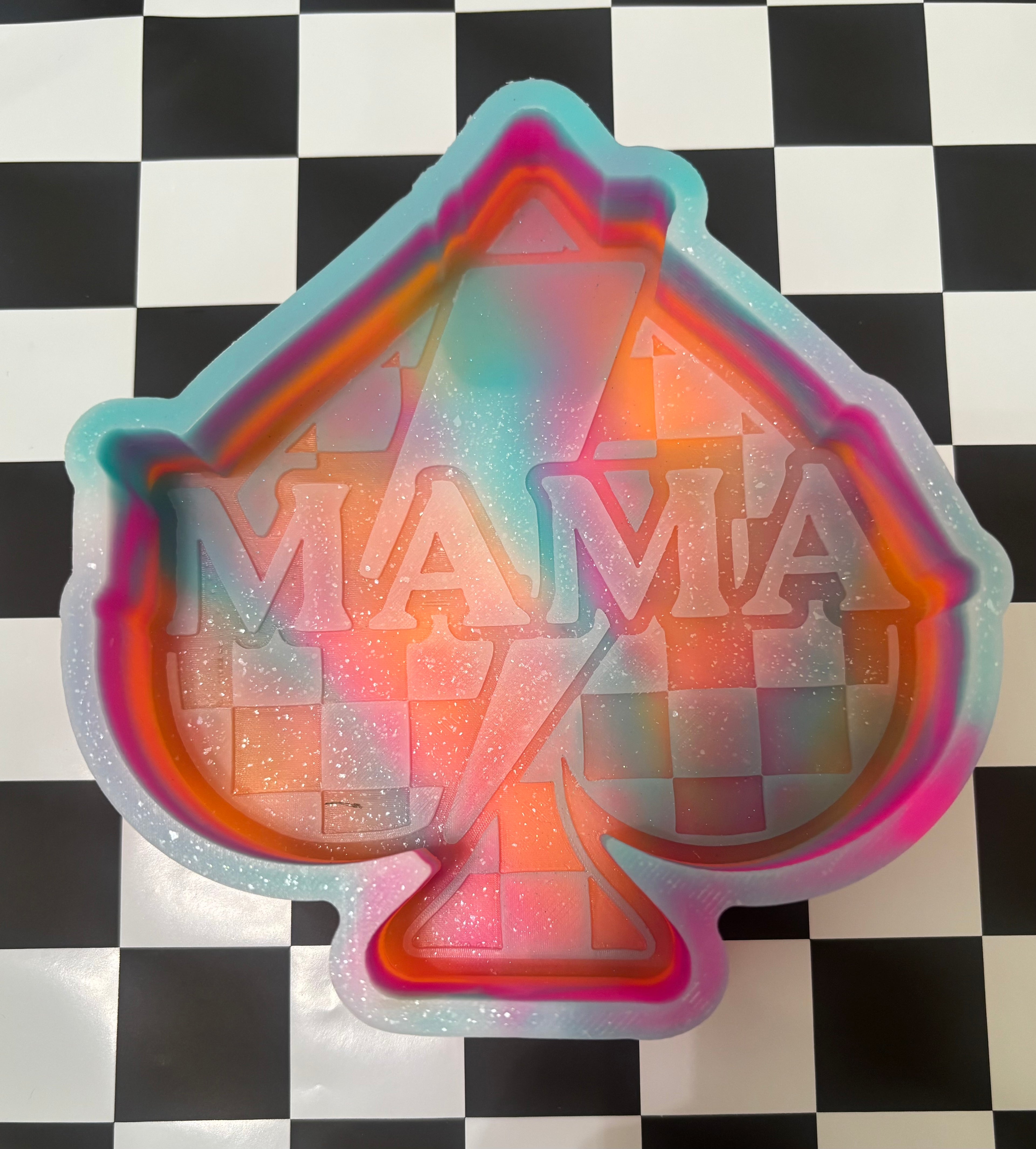 Custom mama spade mold