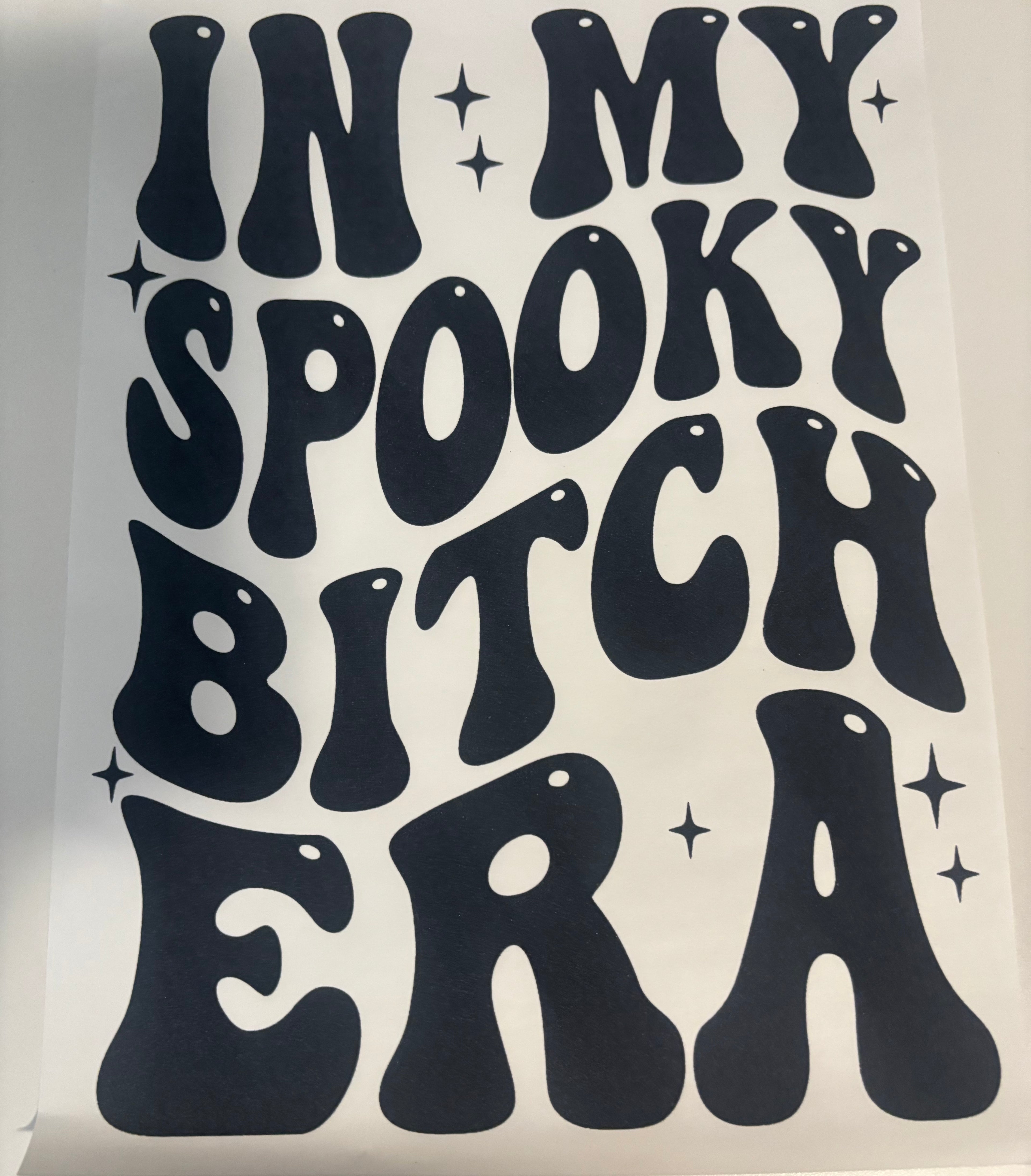 In my Spooky Bitch Era Tee Design